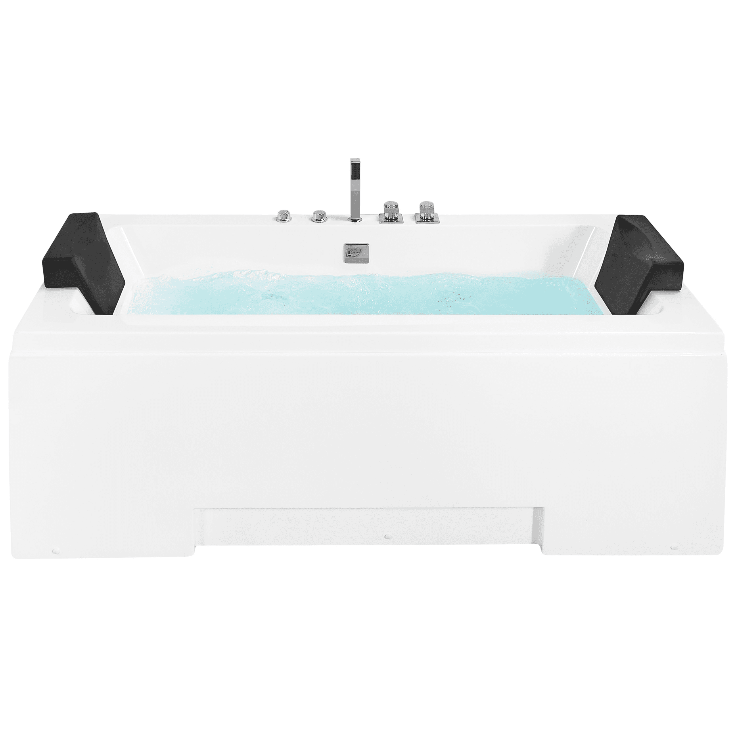 Kulmaporeamme LED-valolla GALLEY 170 x 75 cm Valkoinen