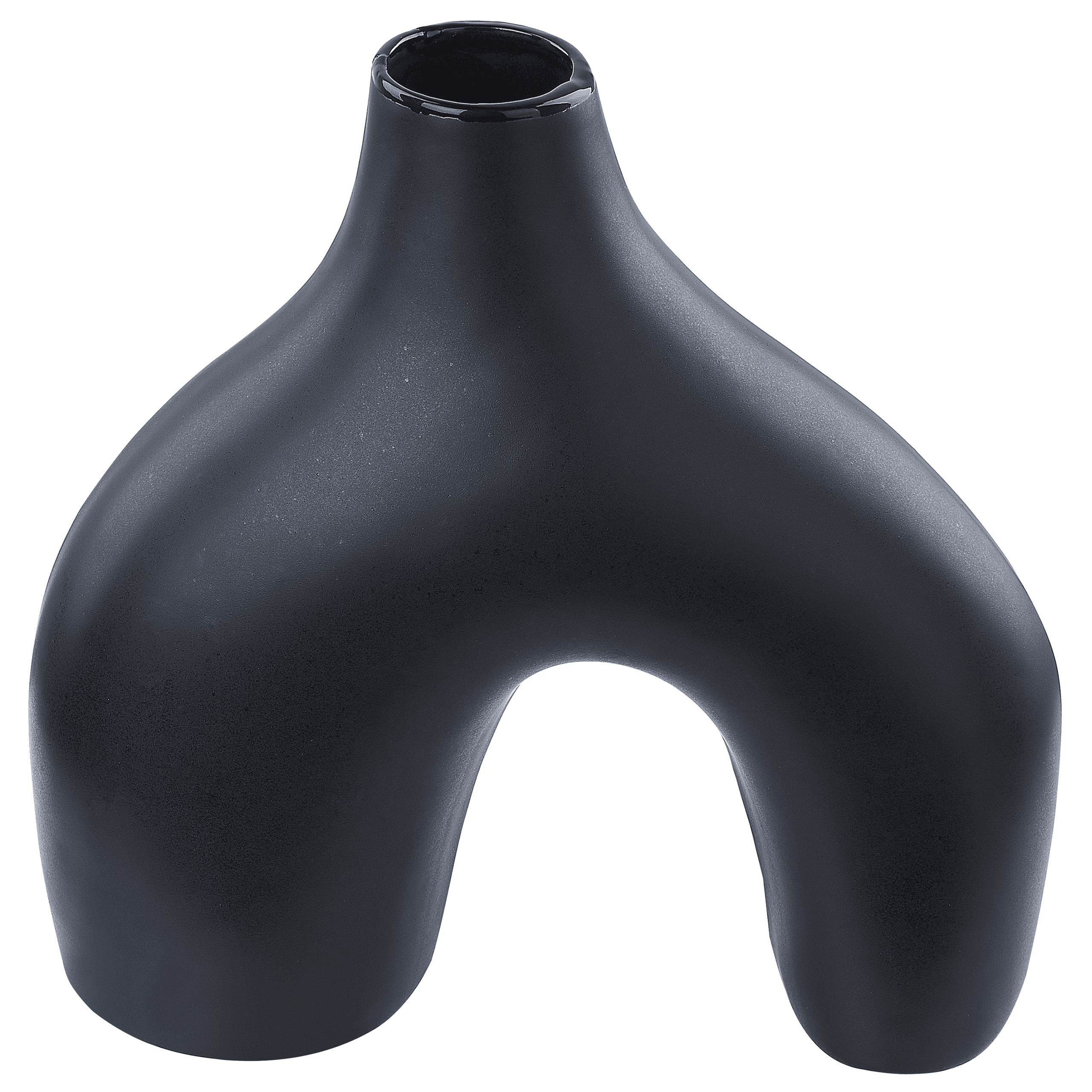 Kukkamaljakko LAMIA keramiikka 30 cm Musta