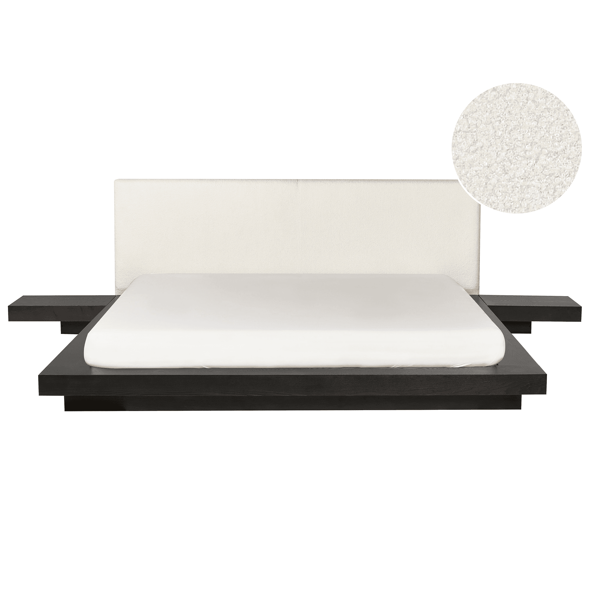 Sänky buklee ZEN 180 x 200 cm Tumma saarni