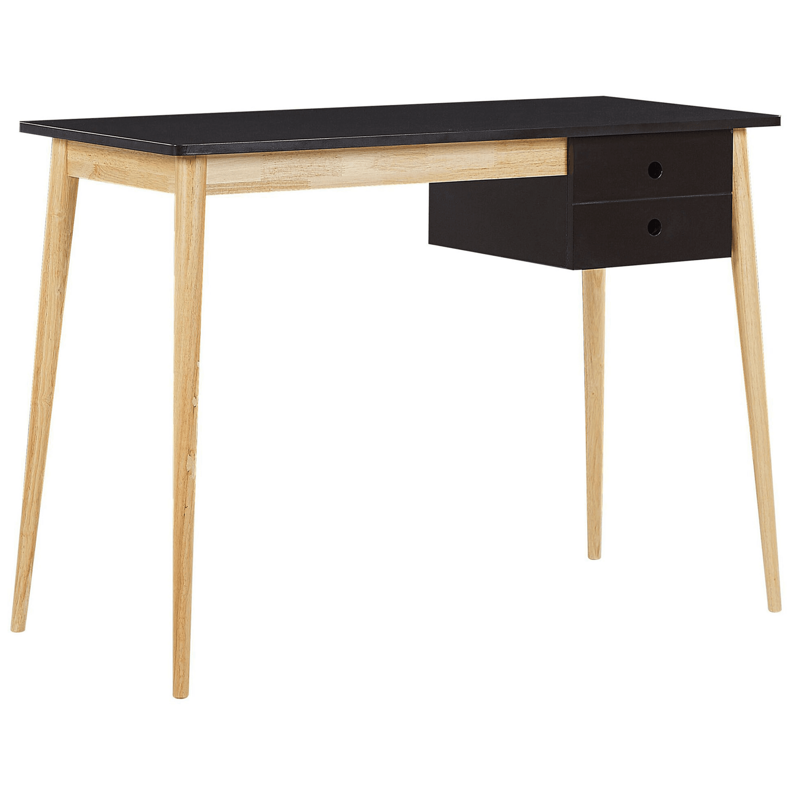 Työpöytä EBEME Musta 106 cm 48 cm säilytystila