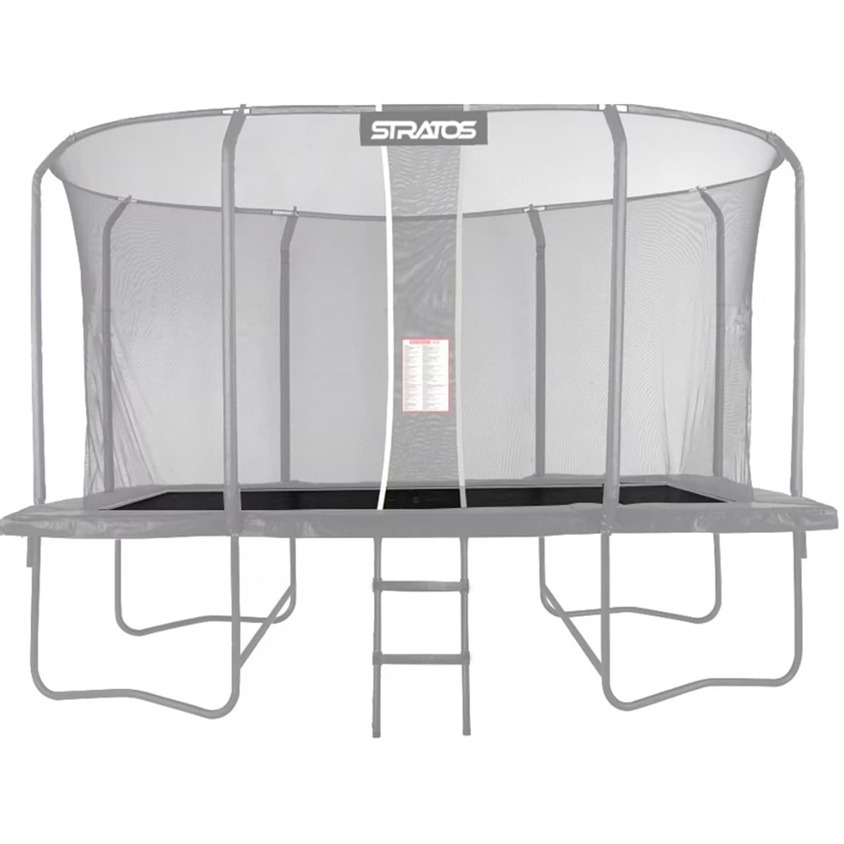 Trampoliinin Matto Stratos Suorakaide Trampoliini 277x477 cm Premium Black Line