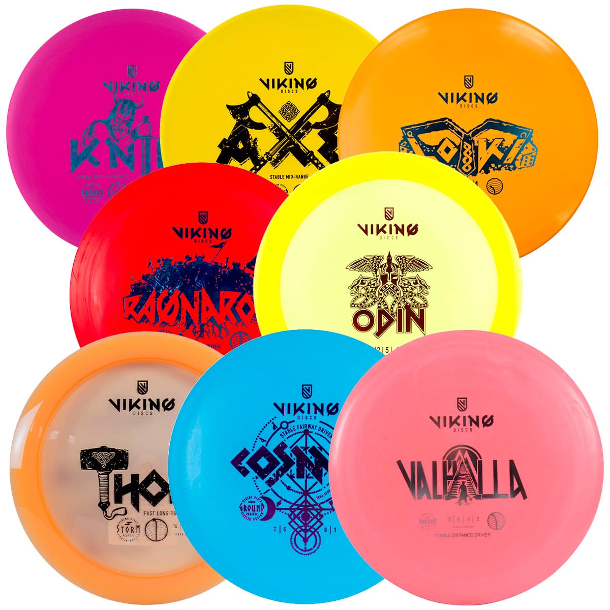 Viking Discs Challenger 8-Disc Set