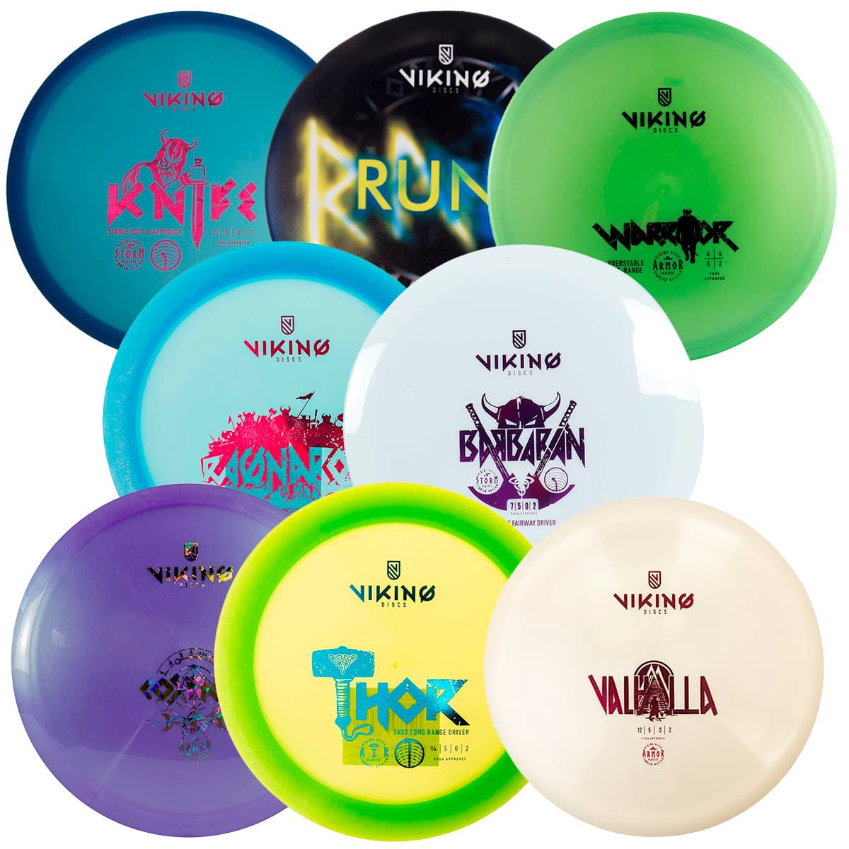 Viking Discs Pro Tour 8-Disc Set