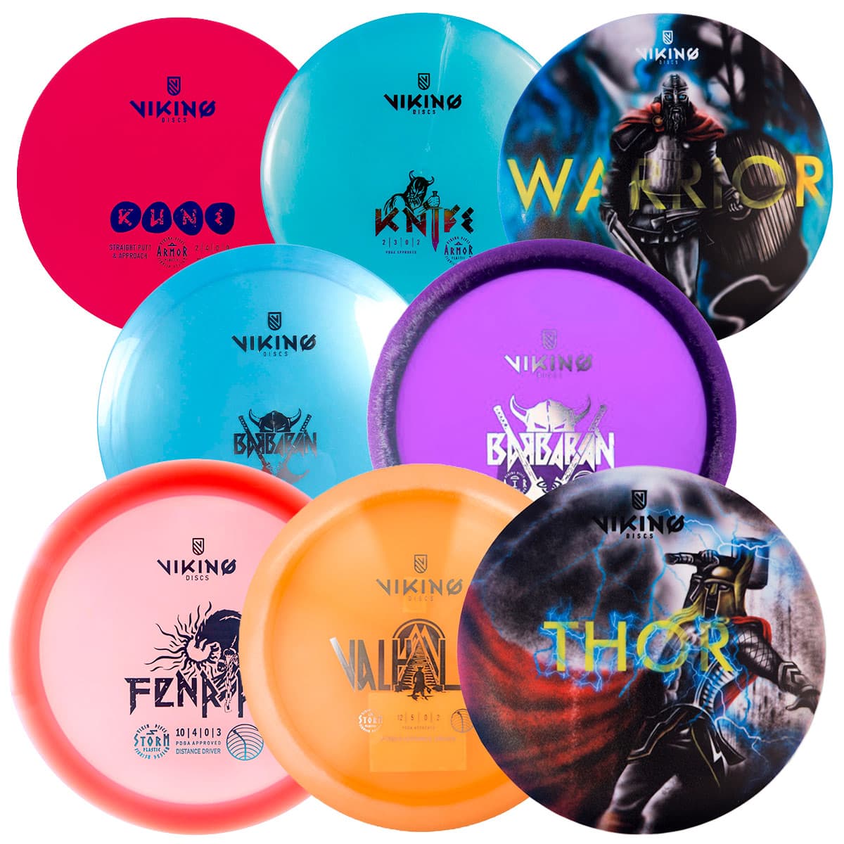Viking Discs Mayhem 8-Disc Set