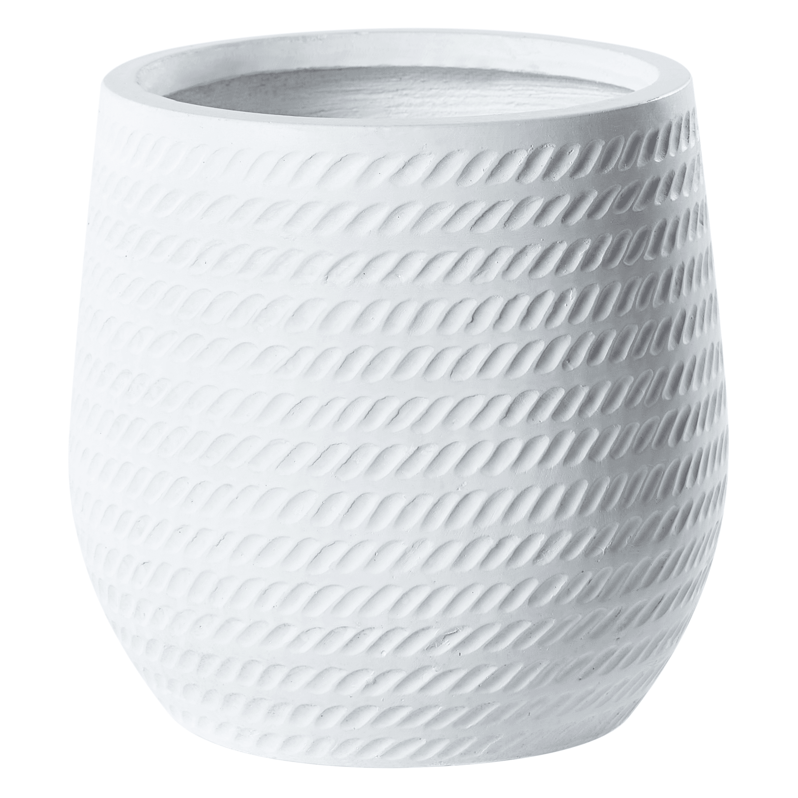 Kukkaruukku LIVADIA 27 cm Luonnonvalkoinen