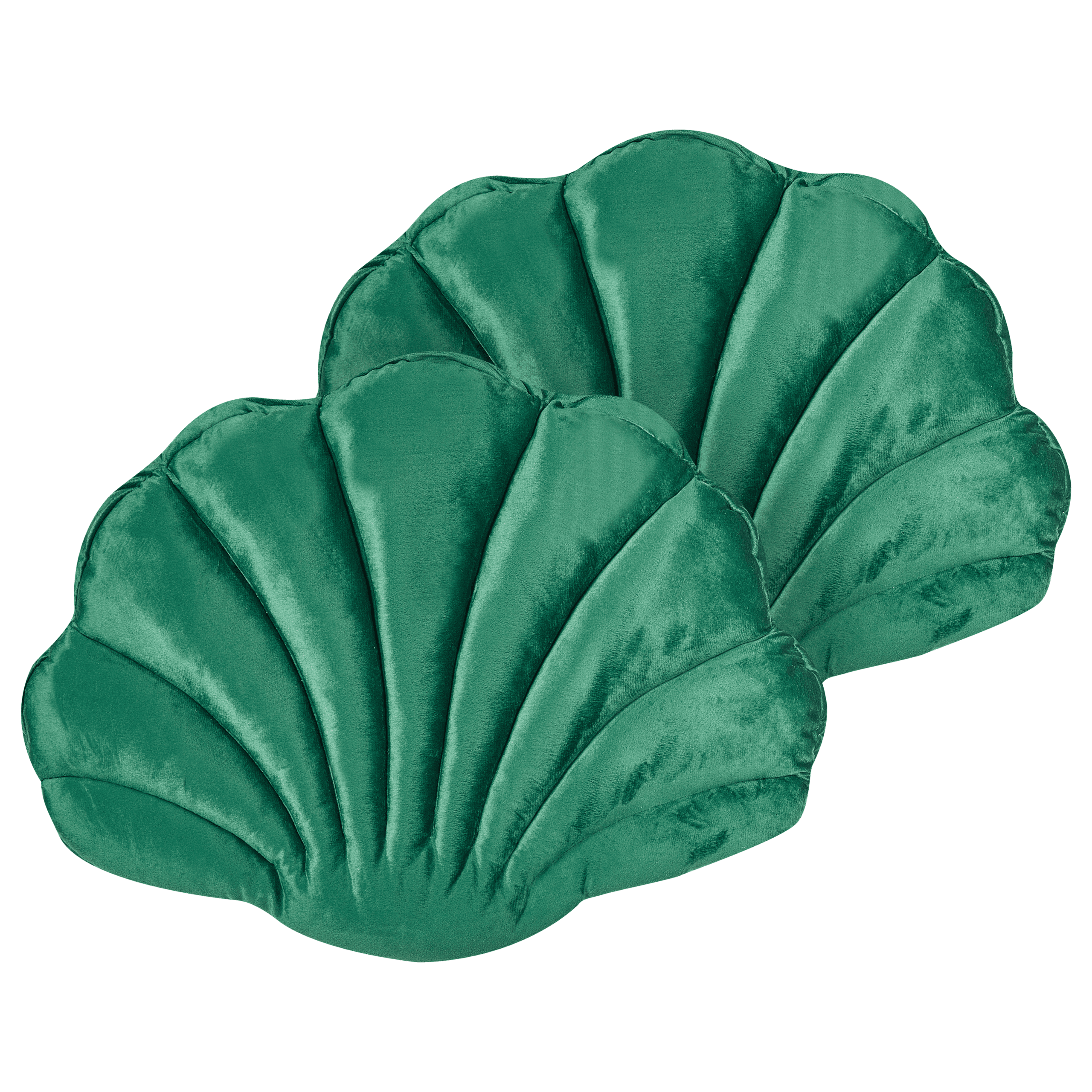 Koristetyynysetti 2 kpl CONSOLIDA sametti 47 x 35 cm Smaragdinvihreä Hillitty