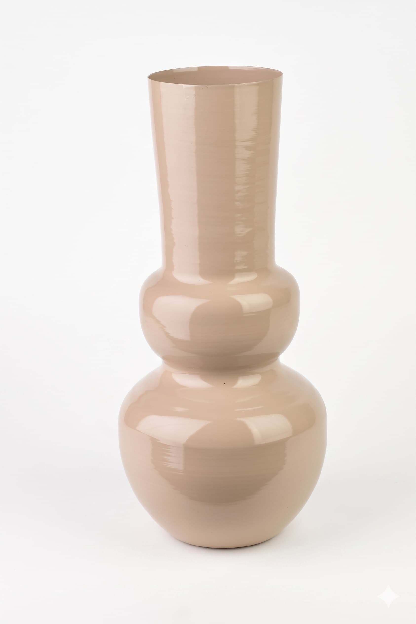 Maljakko metalli MONDEX ROGER 10x17x36 cm beige 1 kpl