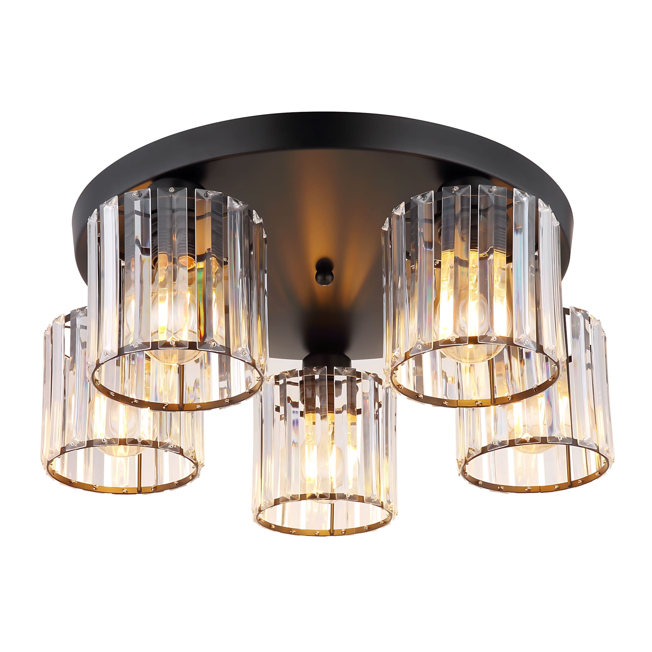 TOOLIGHT kattovalaisin EBT023-5C musta, 45X45X15CM