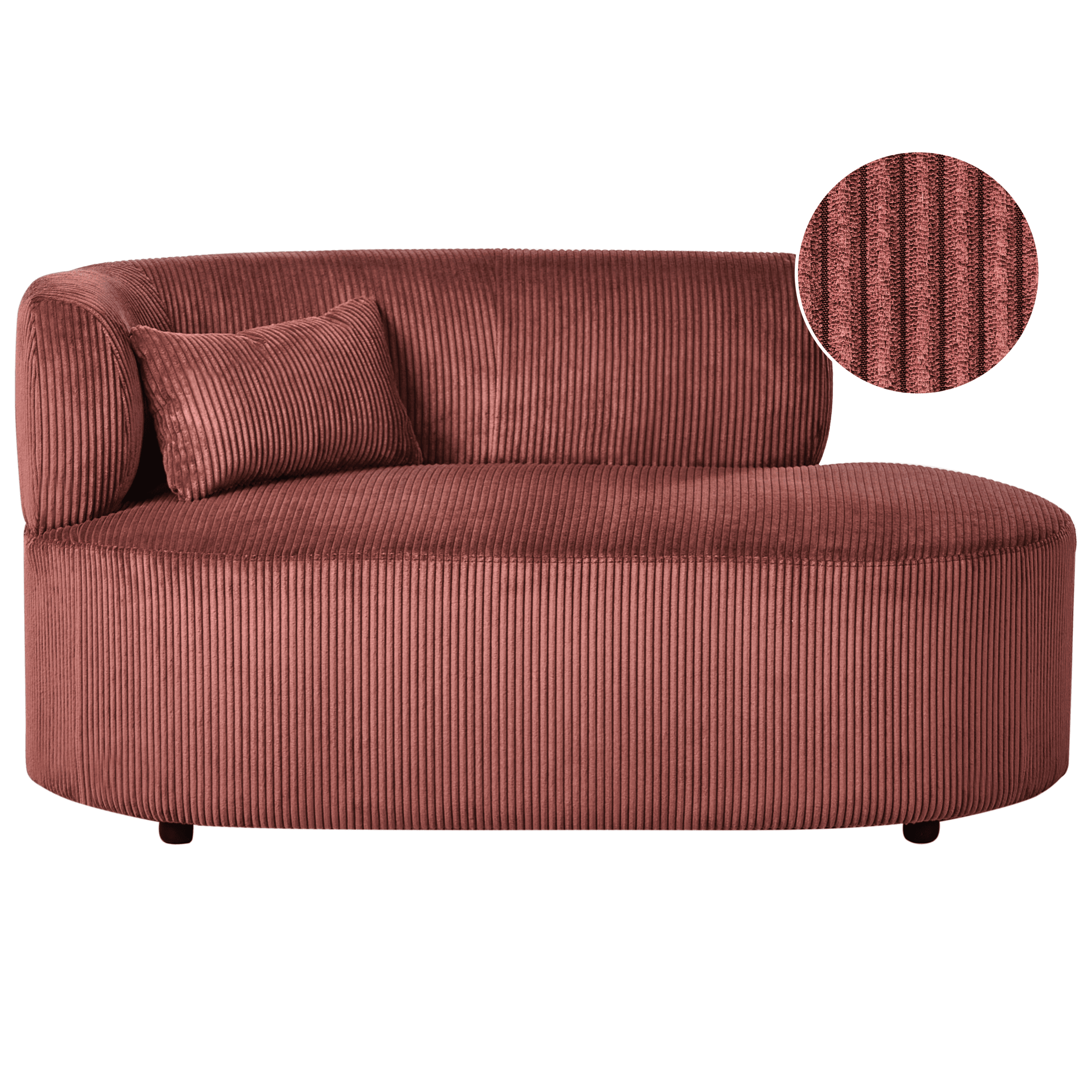 Divaani vasen VANVEY vakosametti Punainen