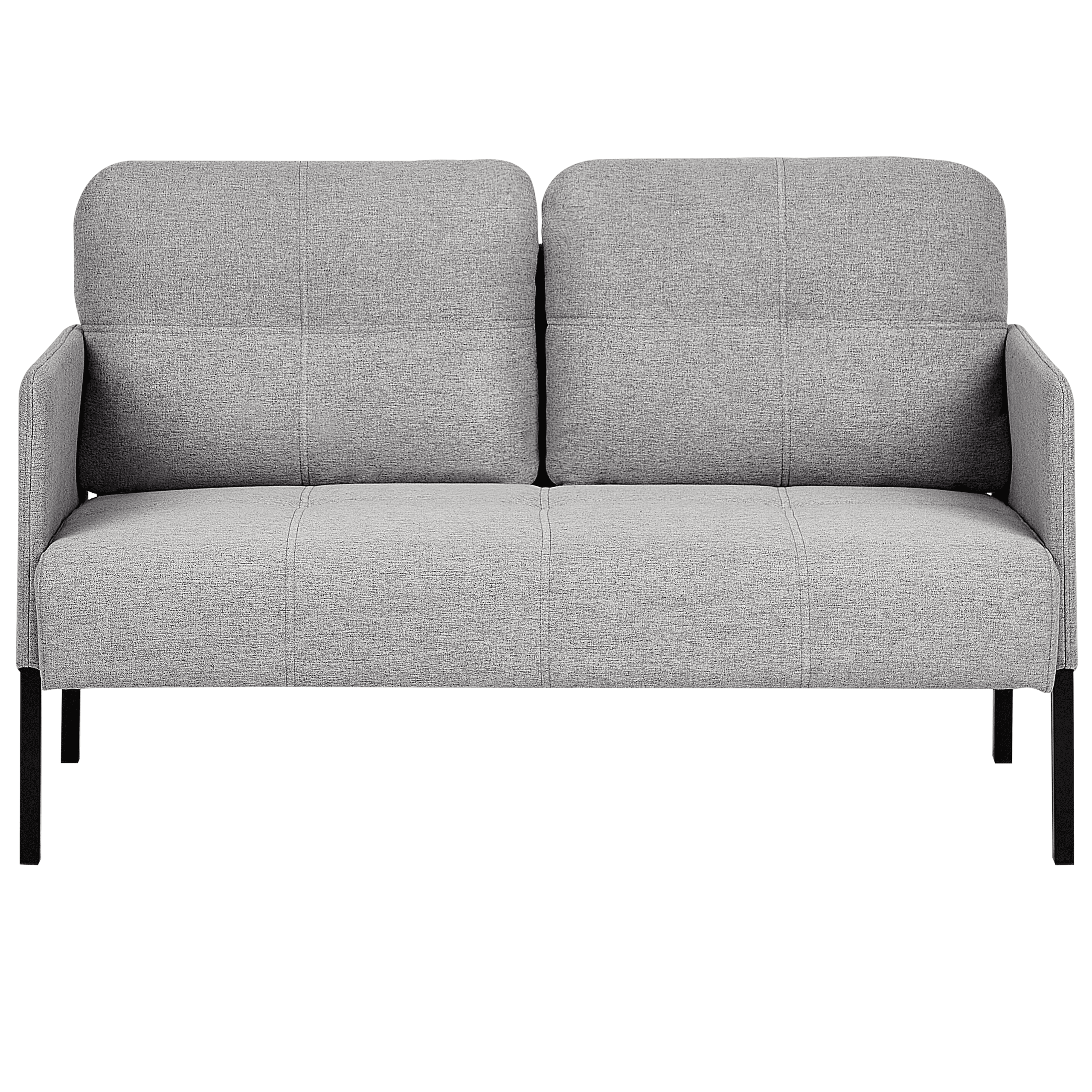 Verhoiltu penkki 2-istuttava LAHTI kangas Harmaa