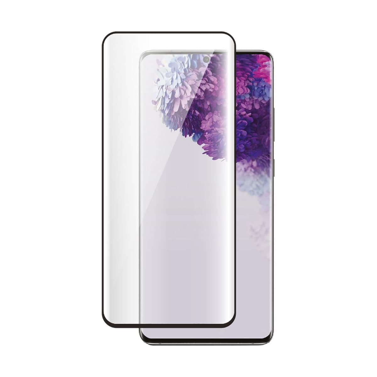 Näytönsuoja Galaxy S20 FE Karkaistua Lasia 2.5D Puhdistussarjalla