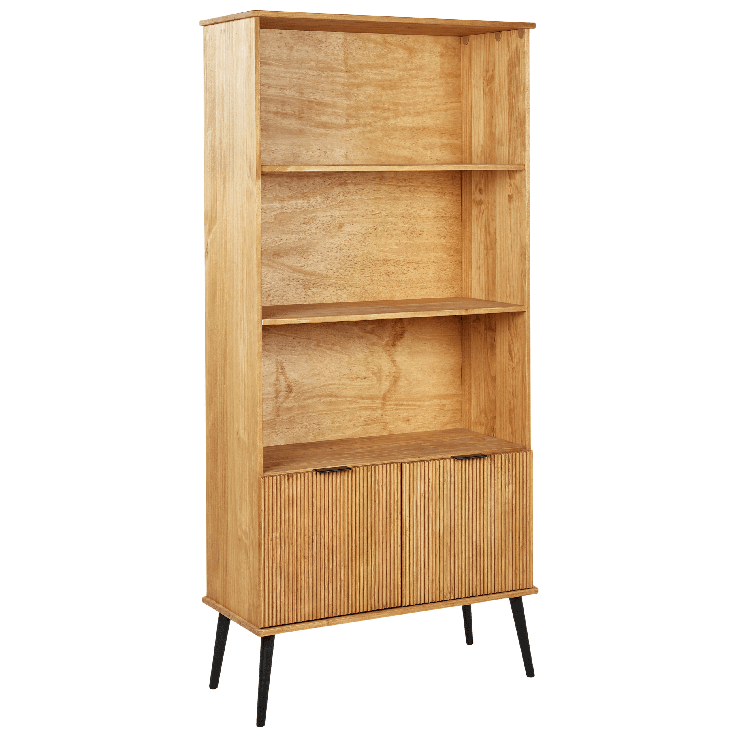 Kirjahylly TIMMINS mänty 190 cm Ruskea