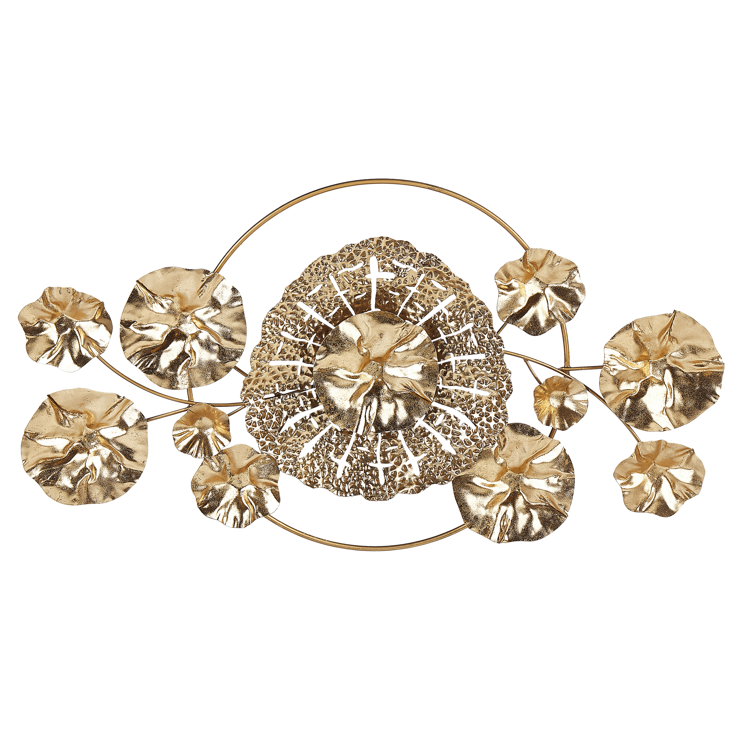 Seinäkoriste CHROMIUM metalli 50 cm Punainen