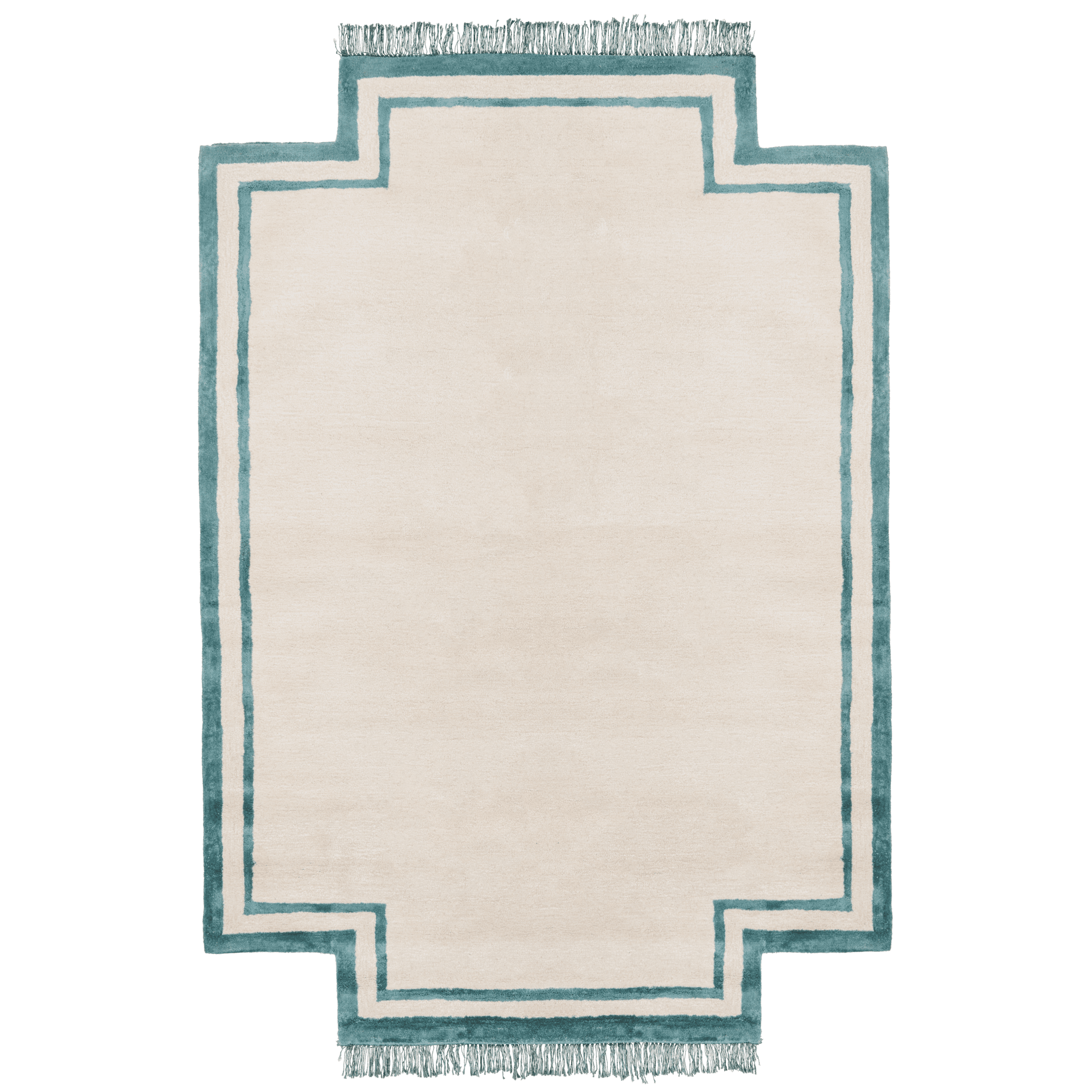 Matto BERWARI Vaaleanbeige 160 x 230 cm viskoosi