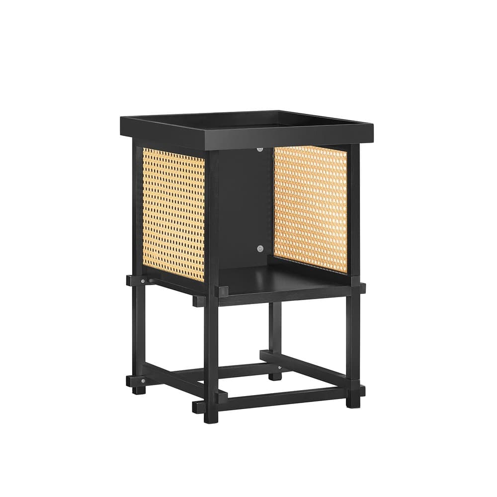 SoBuy Yöpöytä Lipasto Sohvapöytä Sivupöytä modernia muotoilua keittiön pöytä HFBT03-SCH