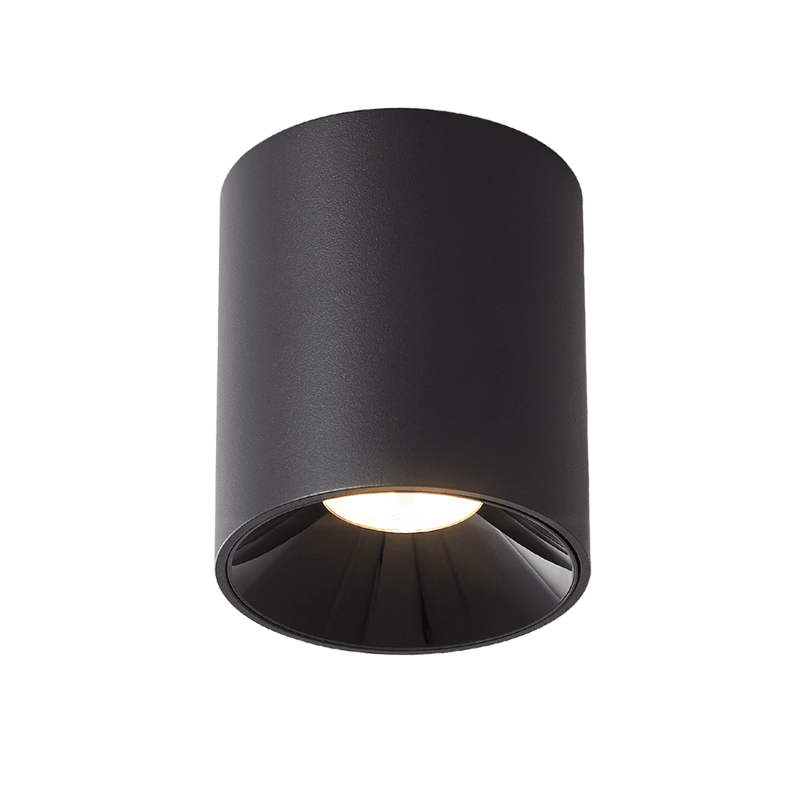 NETTLIFE kattokohdevalaisimet kattokohdevalo pinta - asennettava musta LED - pinta - kohdevalo 7W pyöreä pinta - asennettava keittiö 3000K