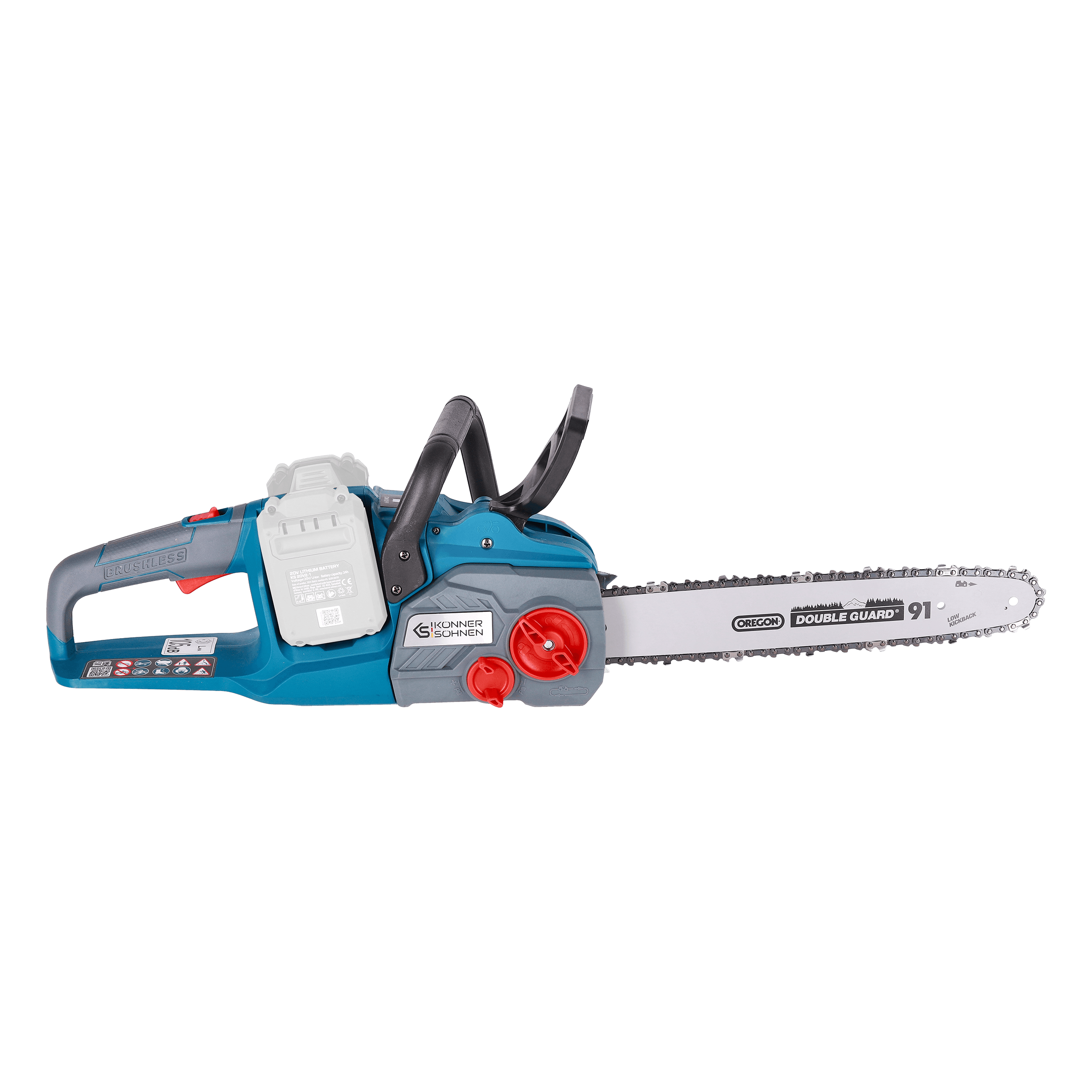 Akkukäyttöinen moottorisaha KS CS40V-16
