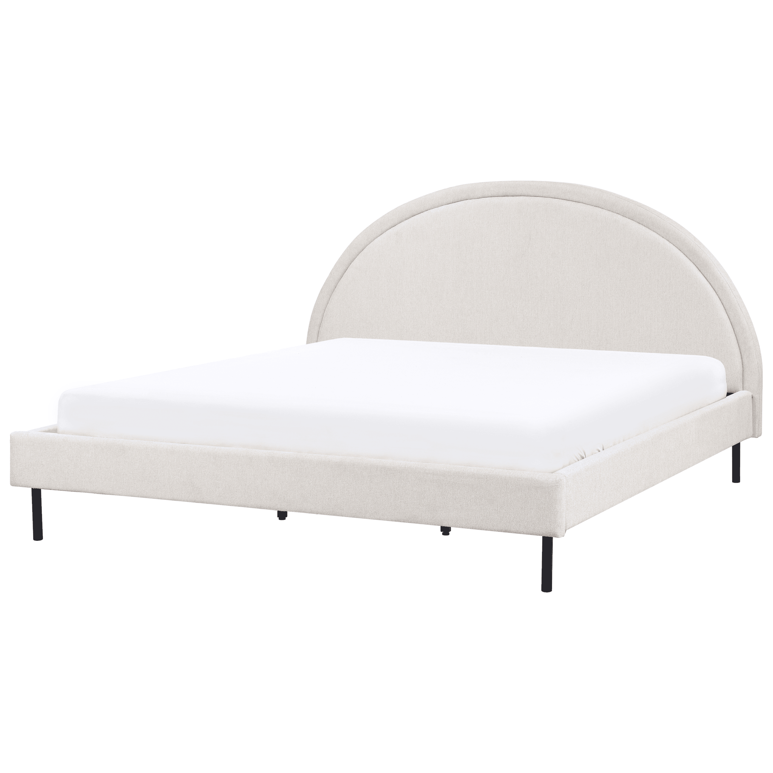 Sänky kangas MARGUT 180 x 200 cm Vaaleanbeige