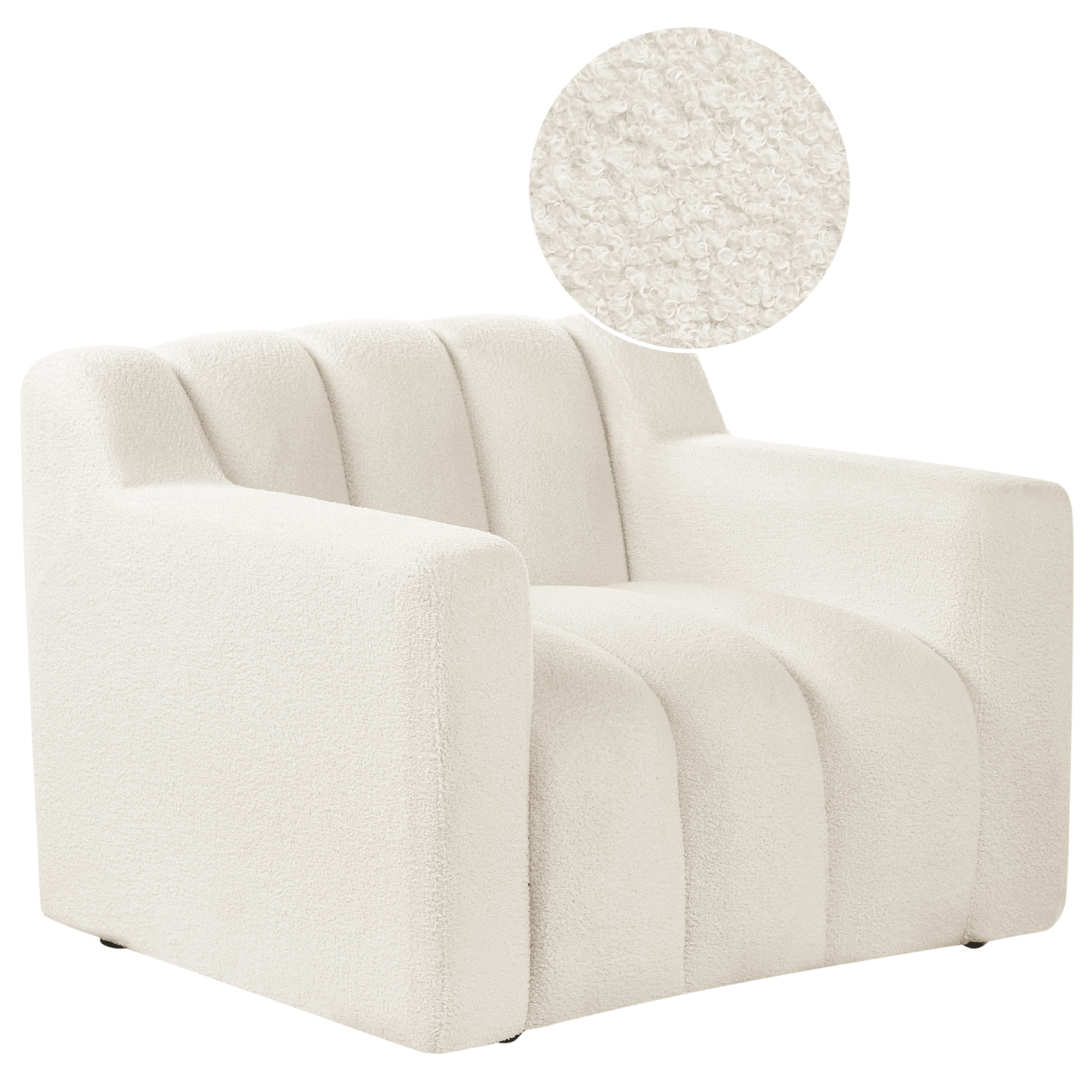 Nojatuoli AGERUP buklee Luonnonvalkoinen