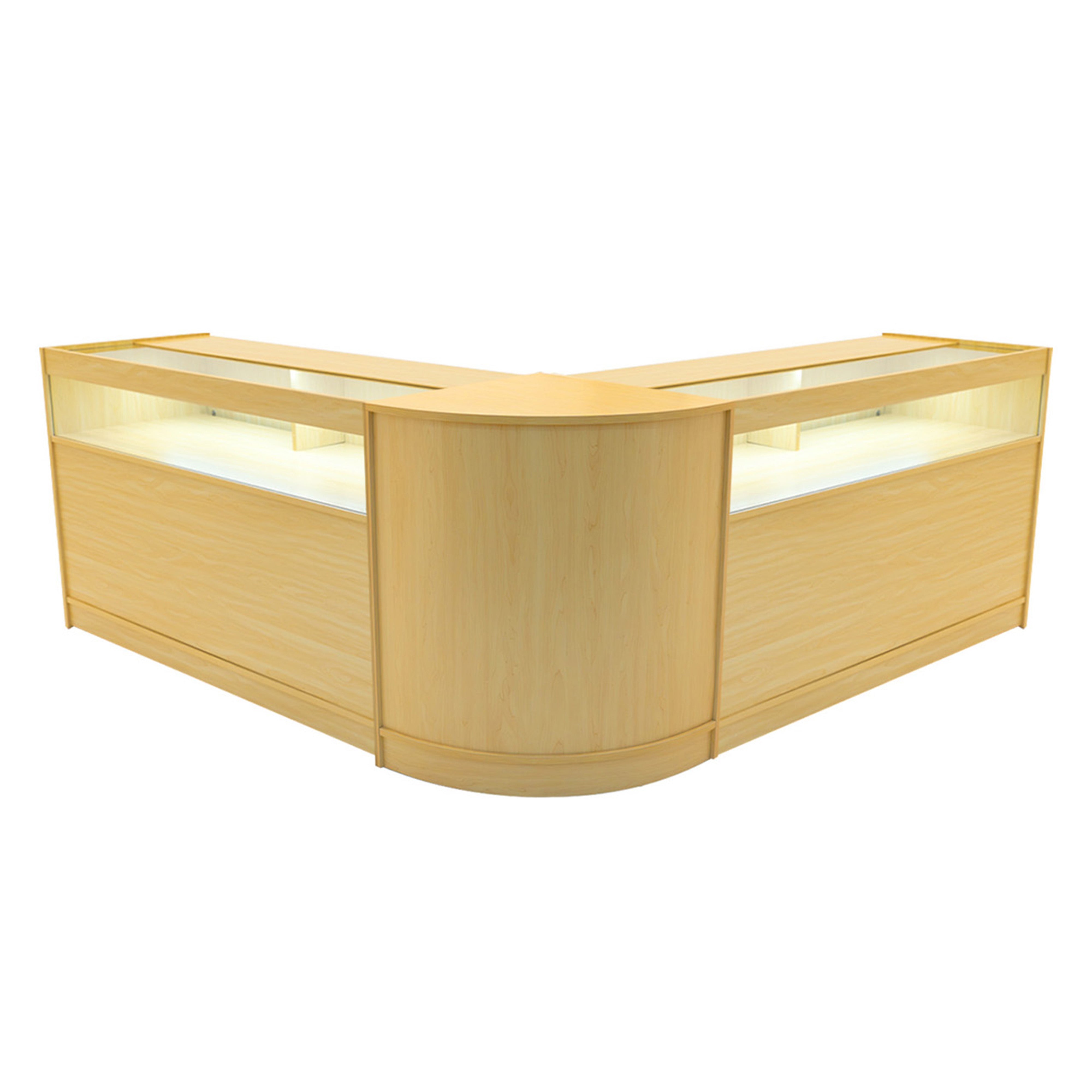 Iris LED -myymälätiskisarja CM60 & 2 x B1500 - vaahtera