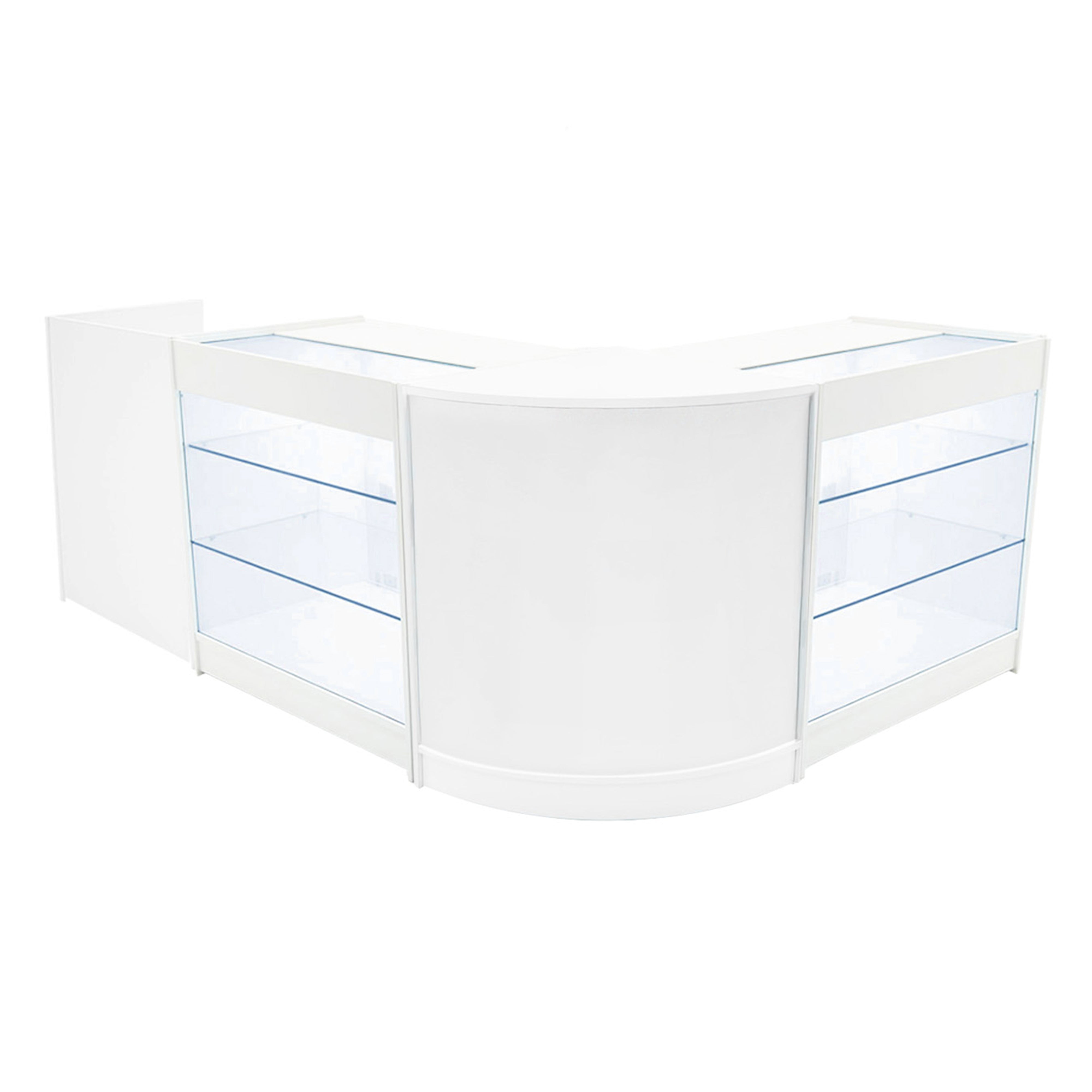 Aries LED-myymälätiski CM60, TB60 ja 2 x K900 - Valkoinen