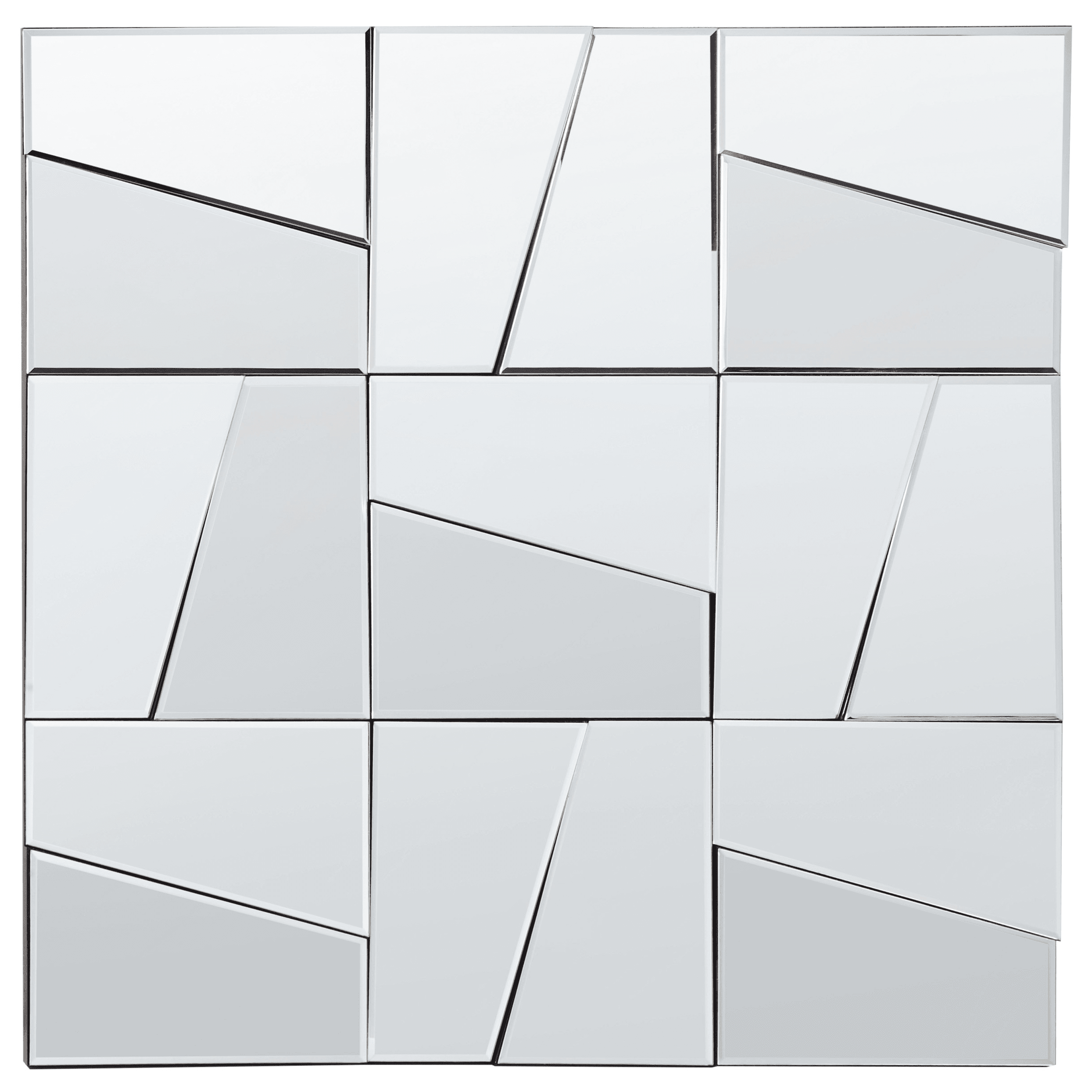 Seinäpeili ANCEMONT 80 cm 80 cm Hopea