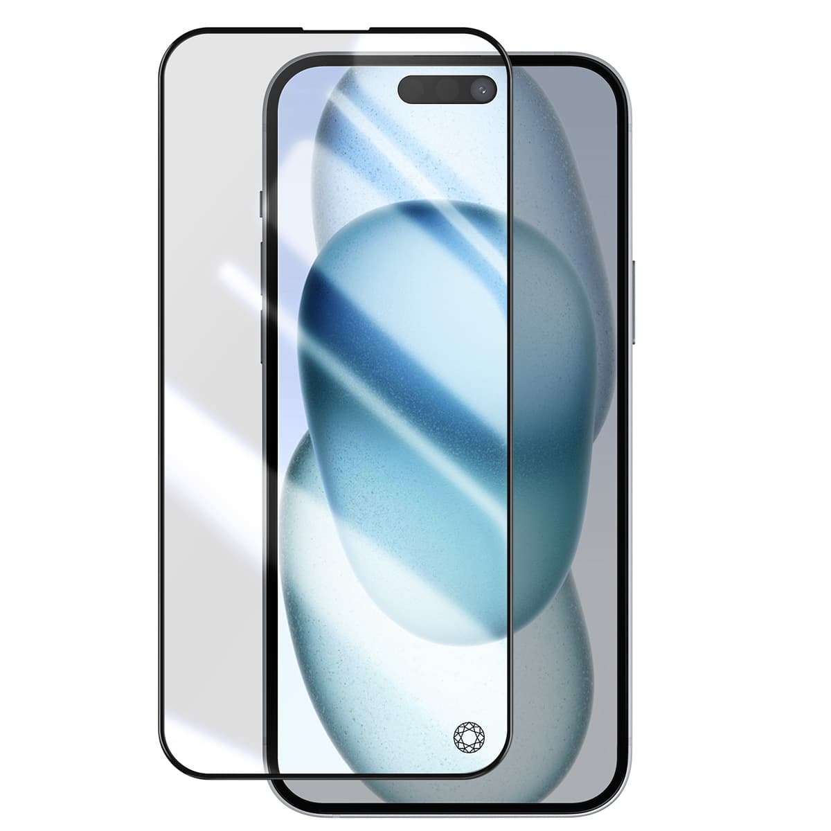 Näytönsuoja iPhone 15 Plus Orgaanista Lasia 2.5D Alkuperäinen
