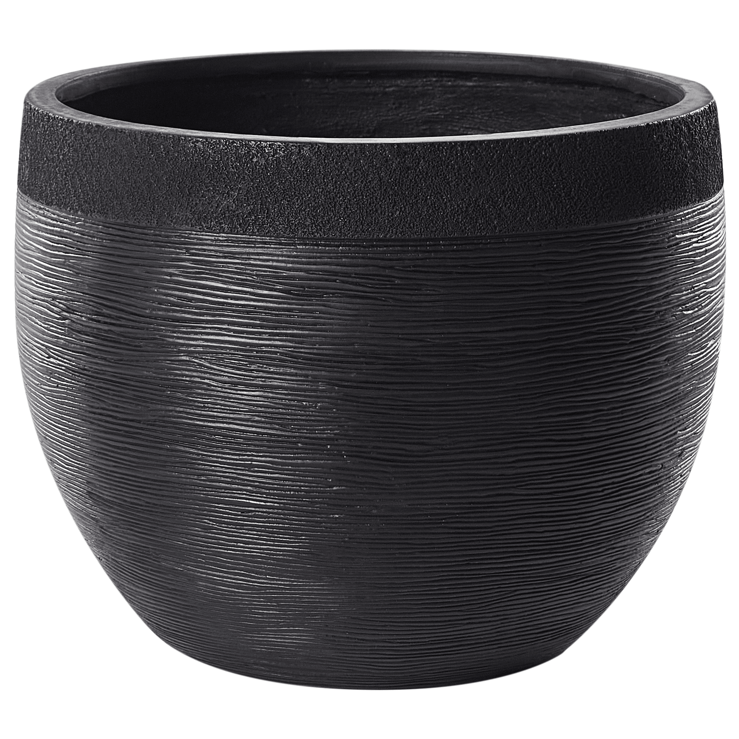 Kukkaruukku ZAKROS 50 cm Musta