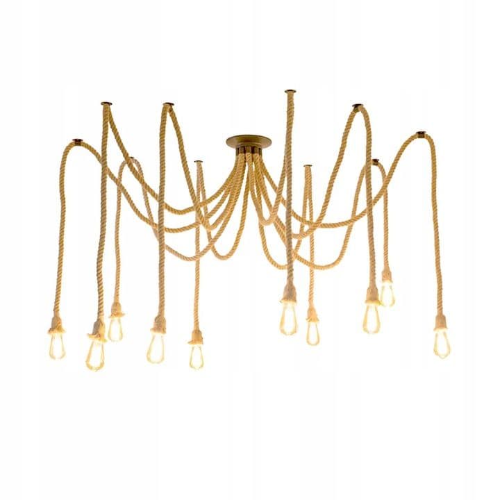 TOOLIGHT riippuvalaisin APP682-10CP SPIDER Musta, 150x20x150cm