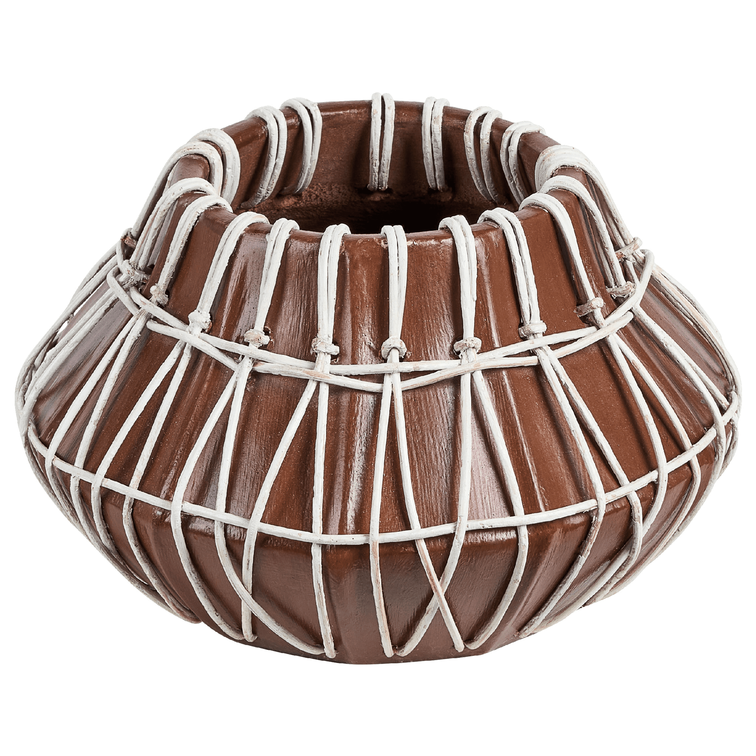 Koristemaljakko KLUET keramiikka 22 cm Ruskea