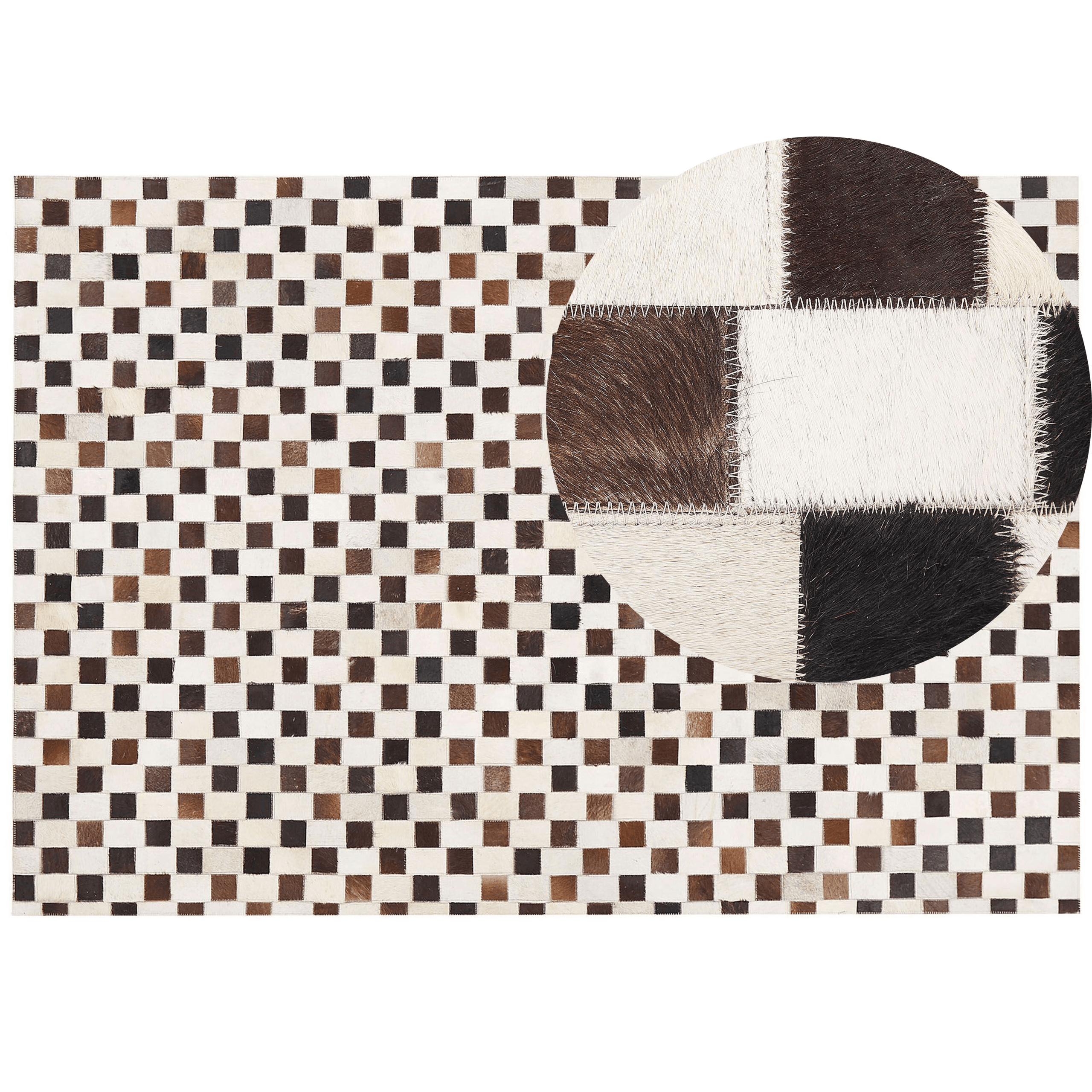 Matto KAYABEY Beige 160 x 230 cm nahka