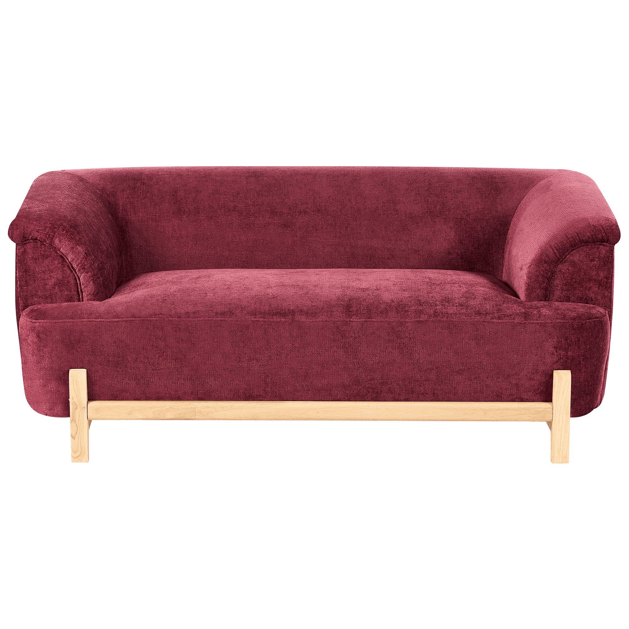 Sohva 2-istuttava ALNOR chenille Viininpunainen
