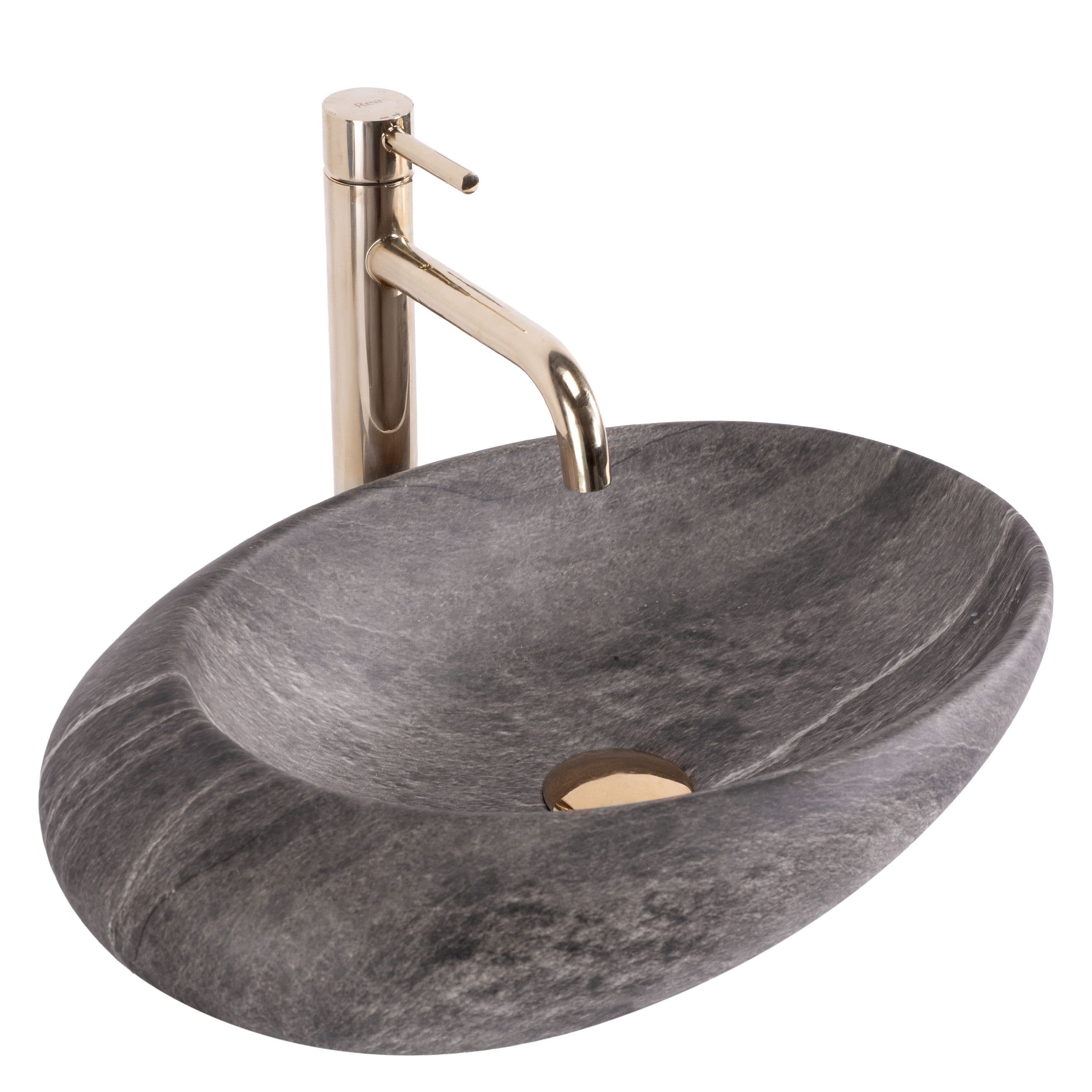REA Malja-allas ROXY A STONE D. harmaa, 49X31X13,5CM