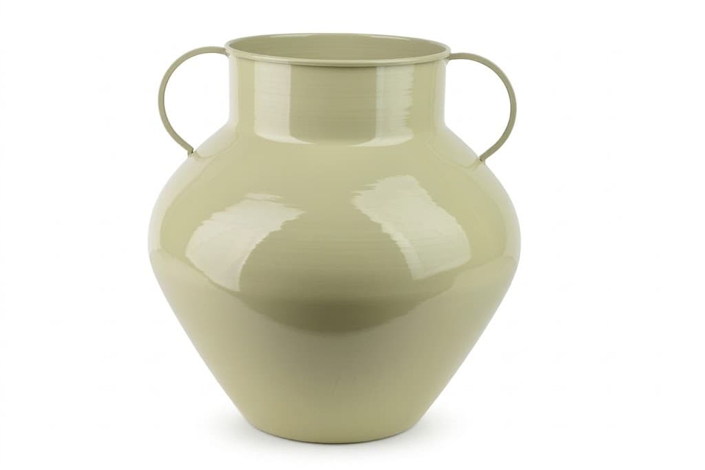 Maljakko metalli MONDEX ROGER 18,5x31x34 cm salvia 1 kpl