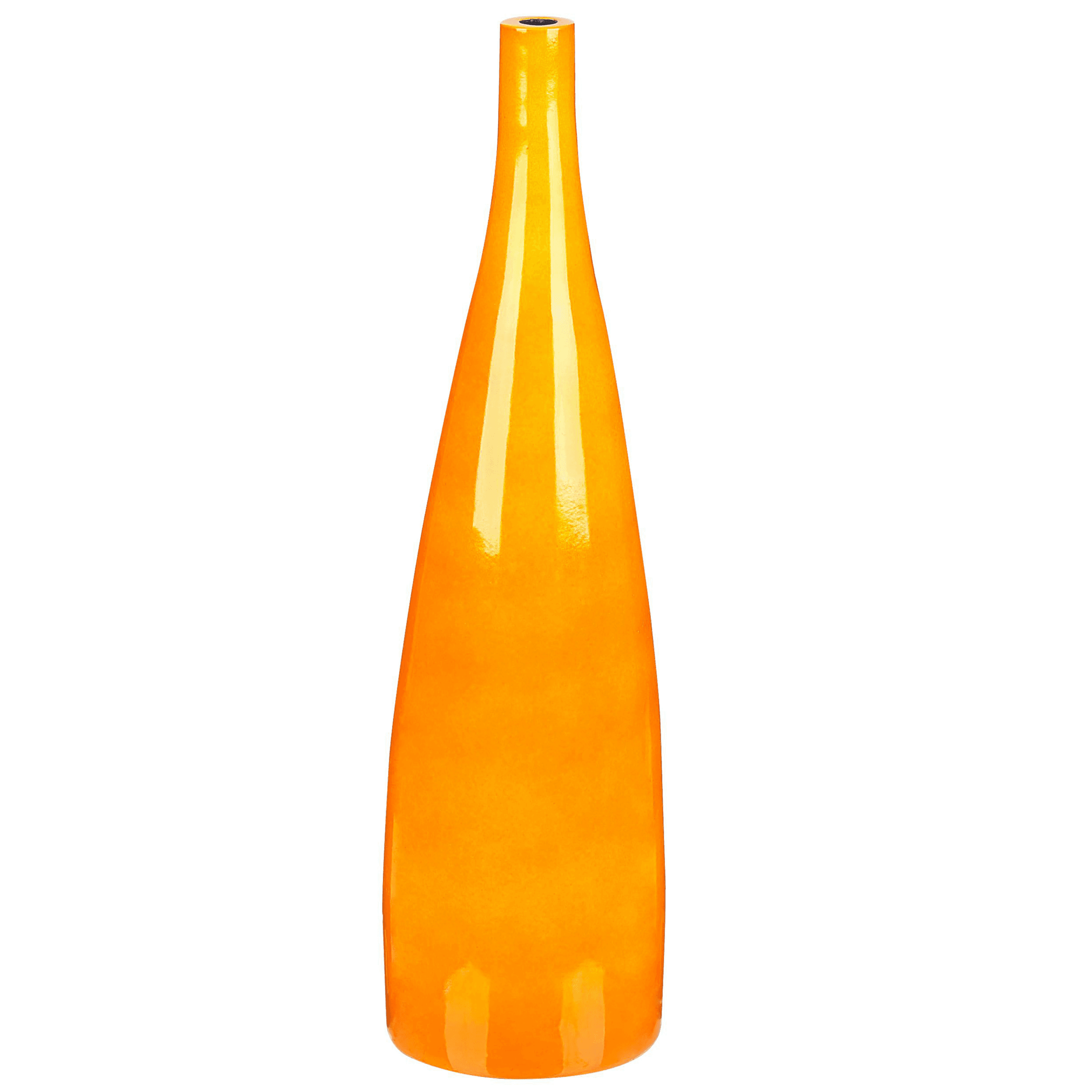 Kukkamaljakko SABADELL keramiikka 50 cm Oranssi