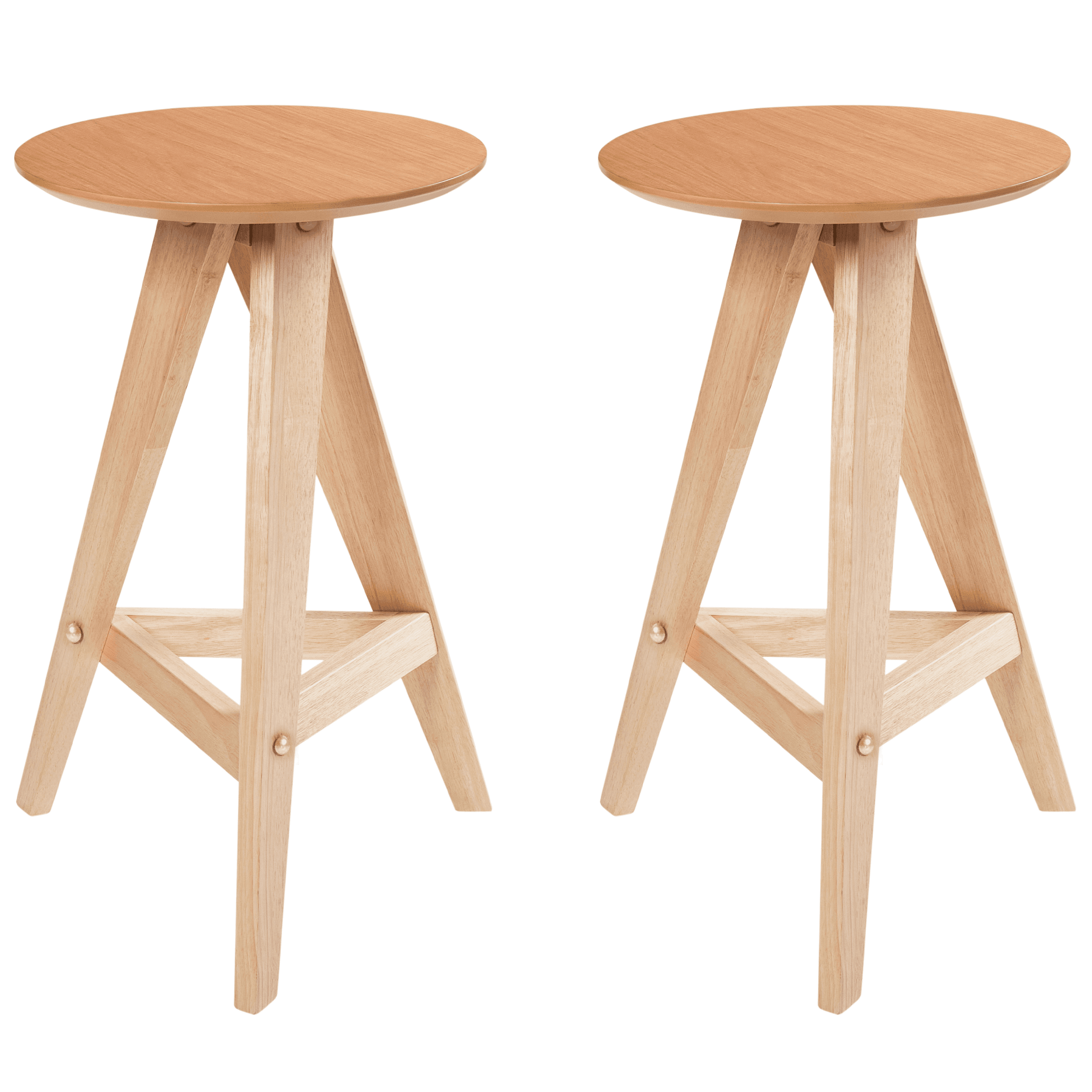 Baarijakkarasetti 2 kpl AROMA puu Vaaleanruskea