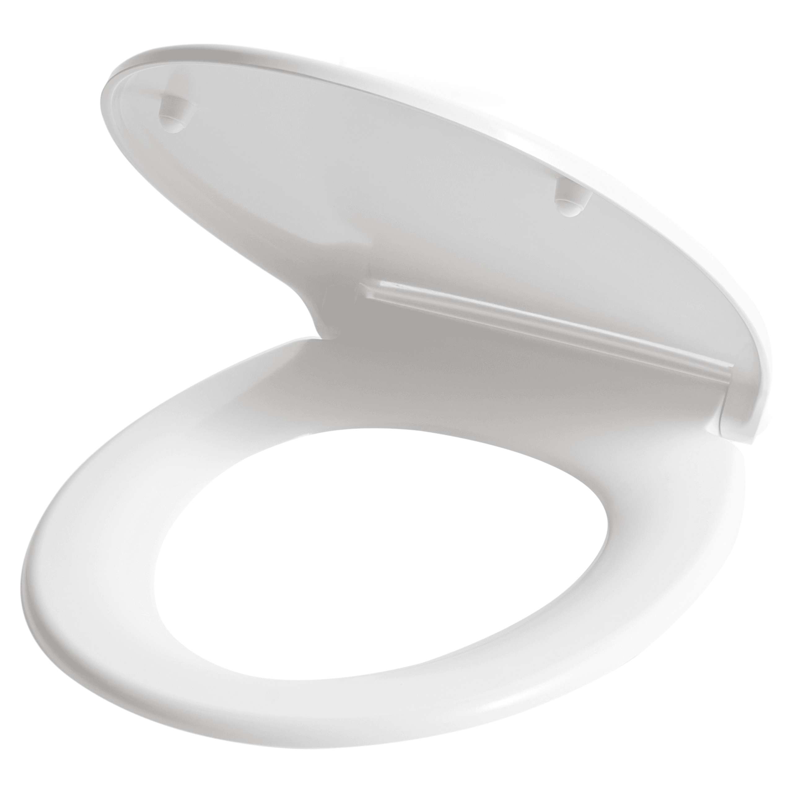 WC-istuinkansi PAPURI pehmeästi sulkeutuva duroplast Valkoinen