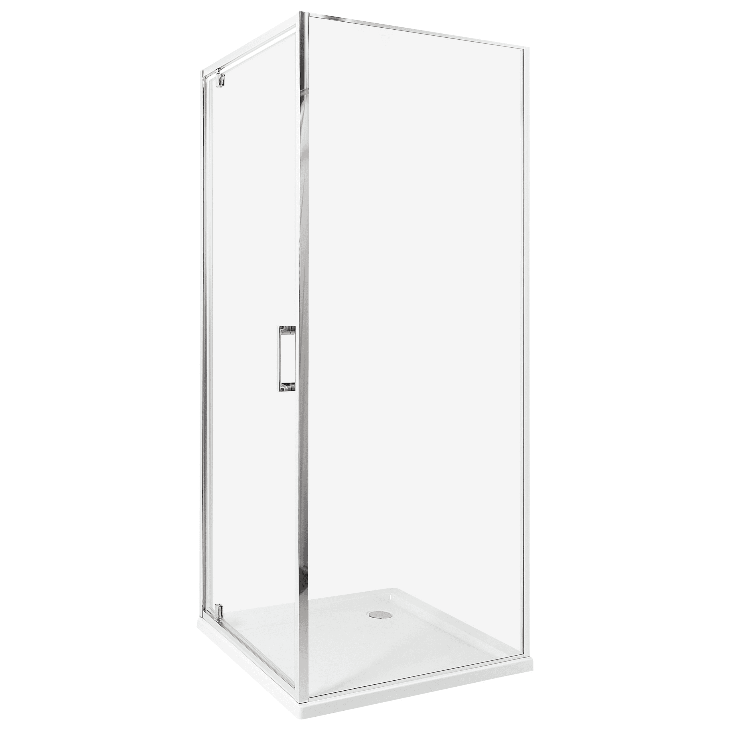 Suihkunurkka DARLI 70 x 70 x 185 cm Hopea