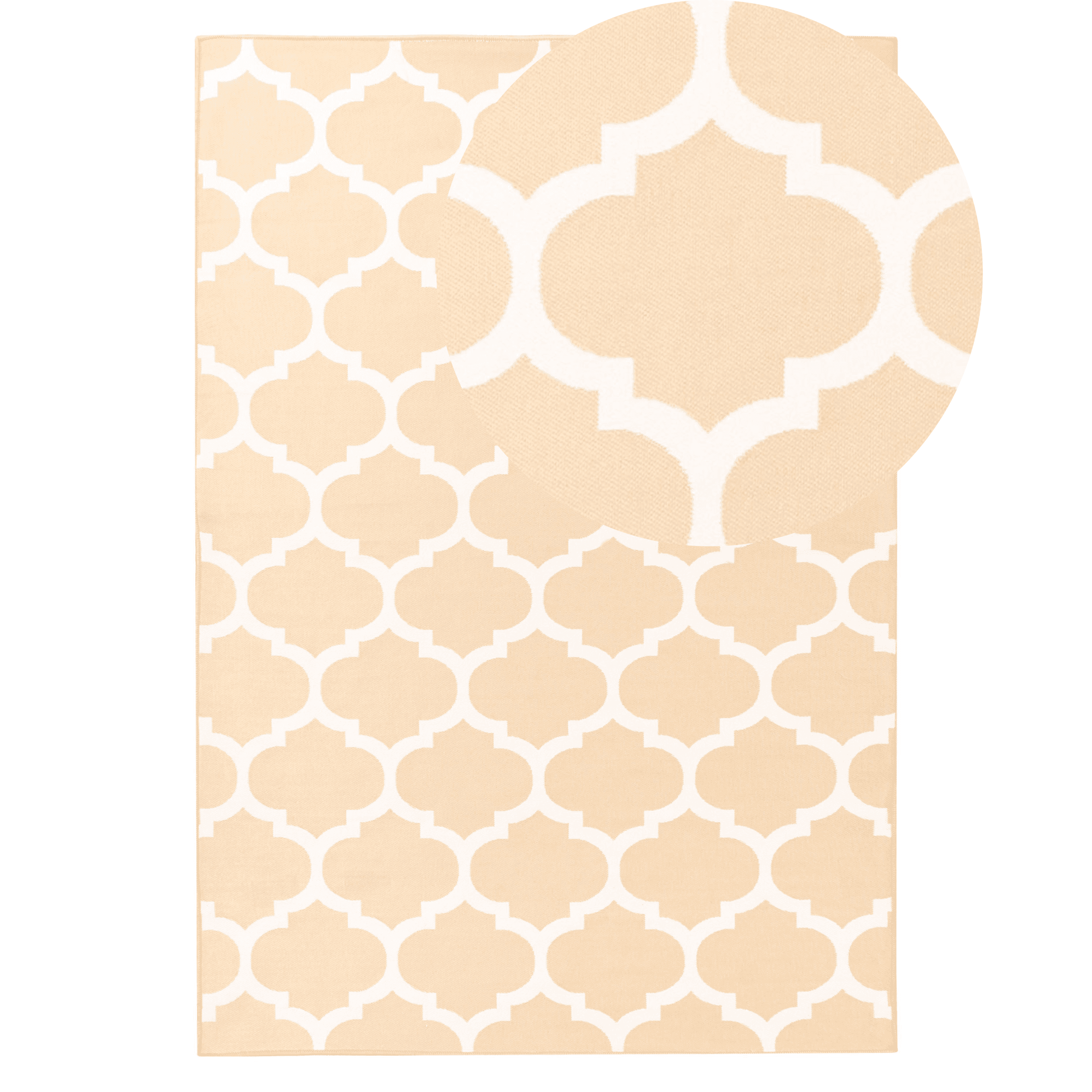 Ulkomatto AKSU Beige 140 x 200 cm kaksipuolinen