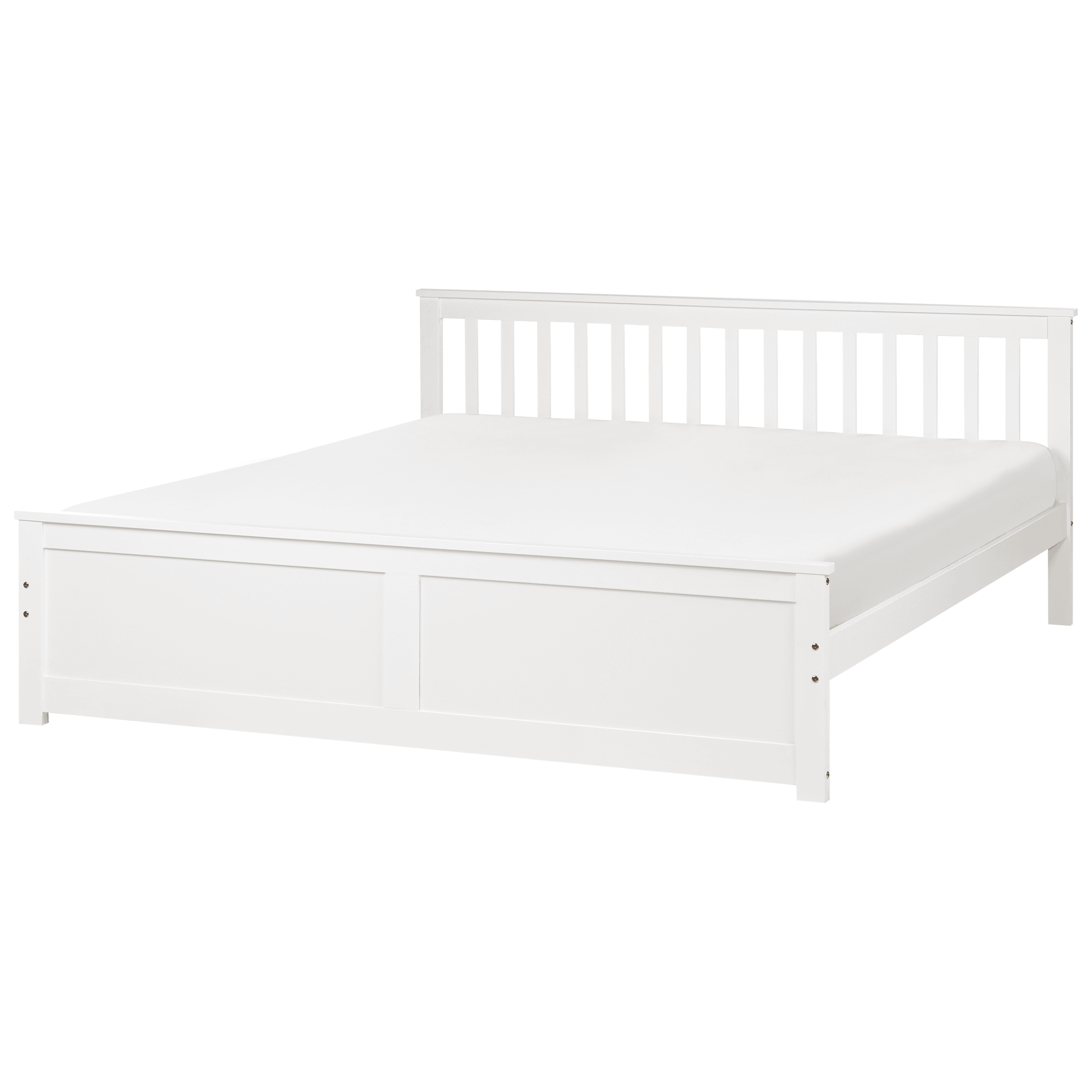 Sänky mänty OLENDON 180 x 200 cm Valkoinen