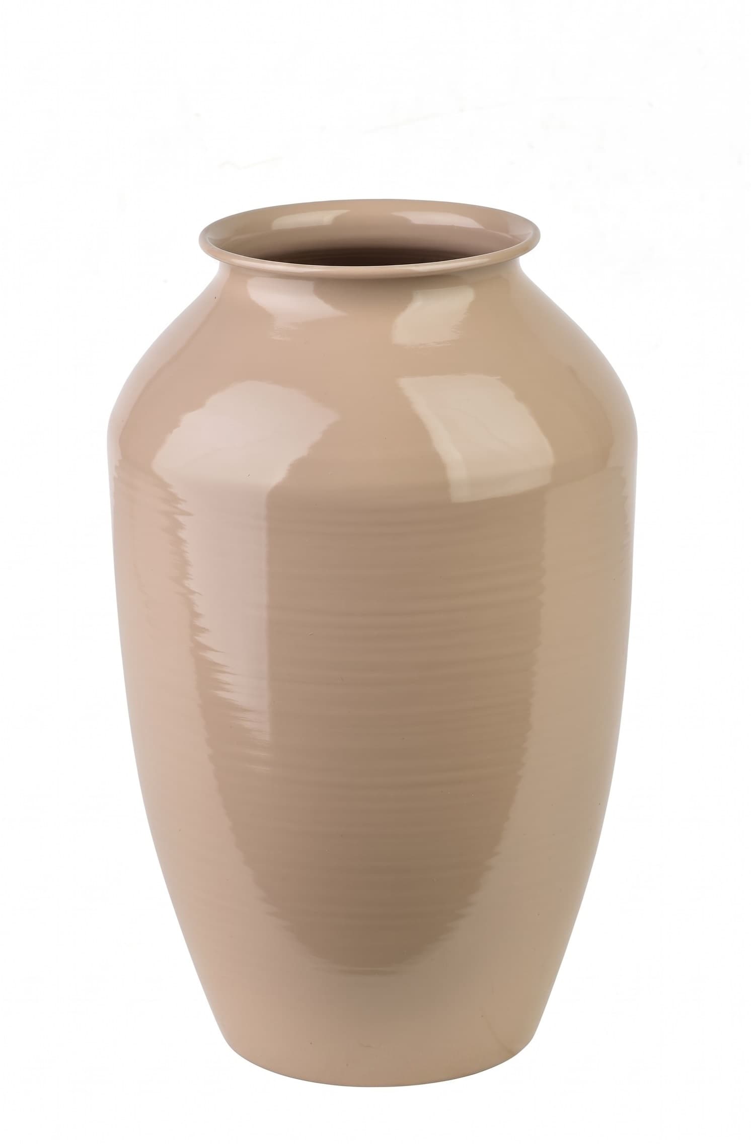 Maljakko metalli MONDEX ROGER 10x17x27 cm beige 1 kpl