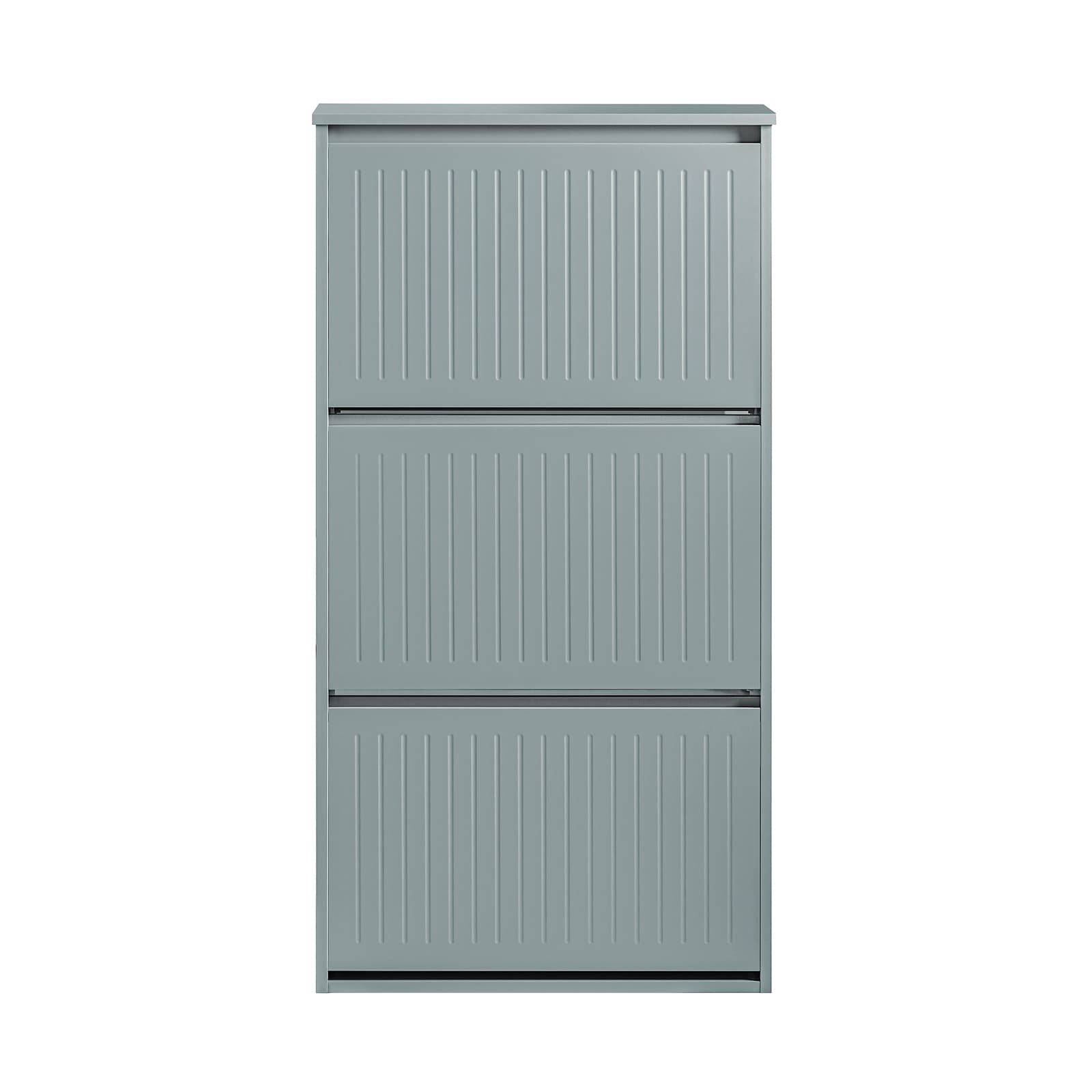 SoBuy Kenkäkaappi FSR165-H-HG ekologinen 3-hyllyinen