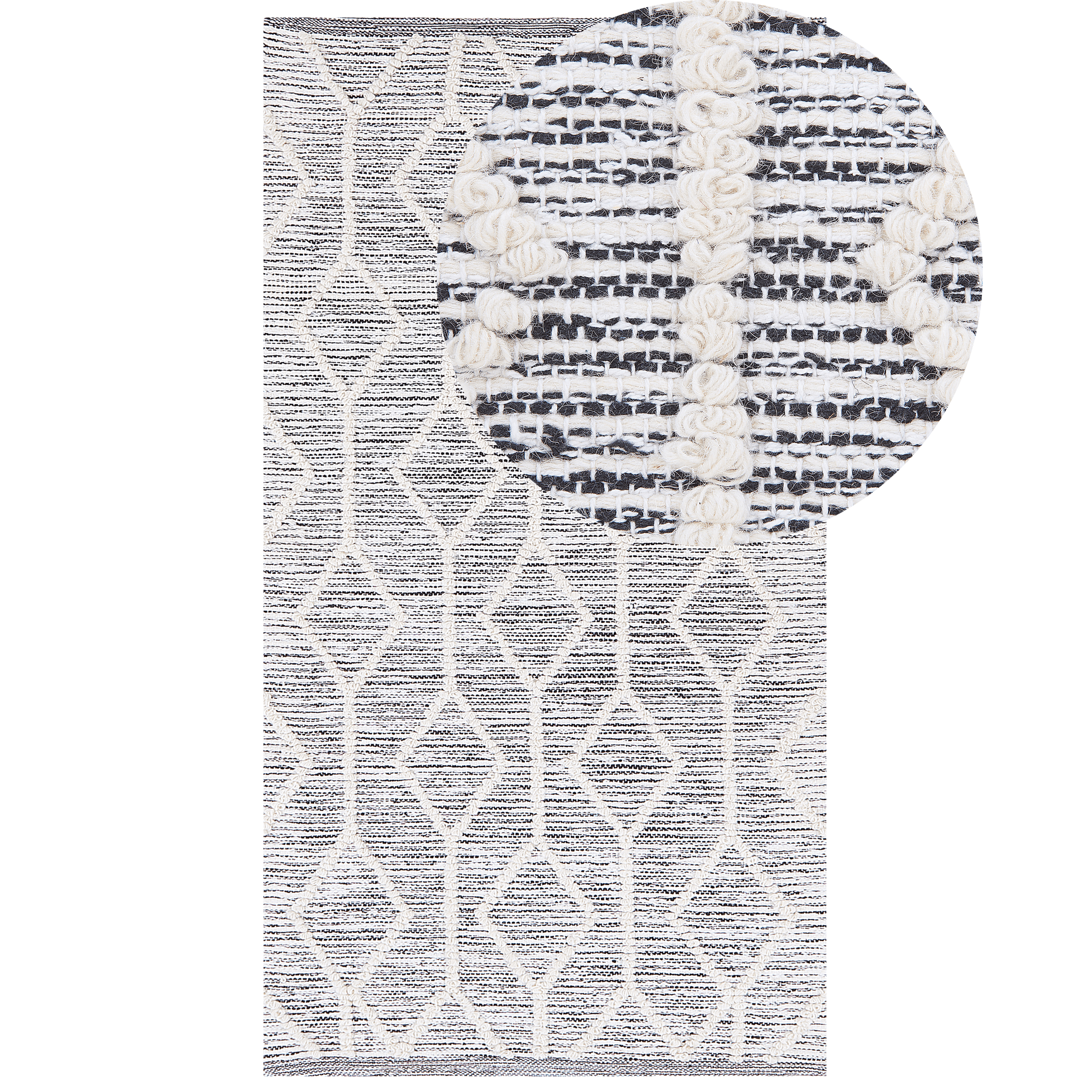 Matto EDREMIT Harmaa 80 x 150 cm villa