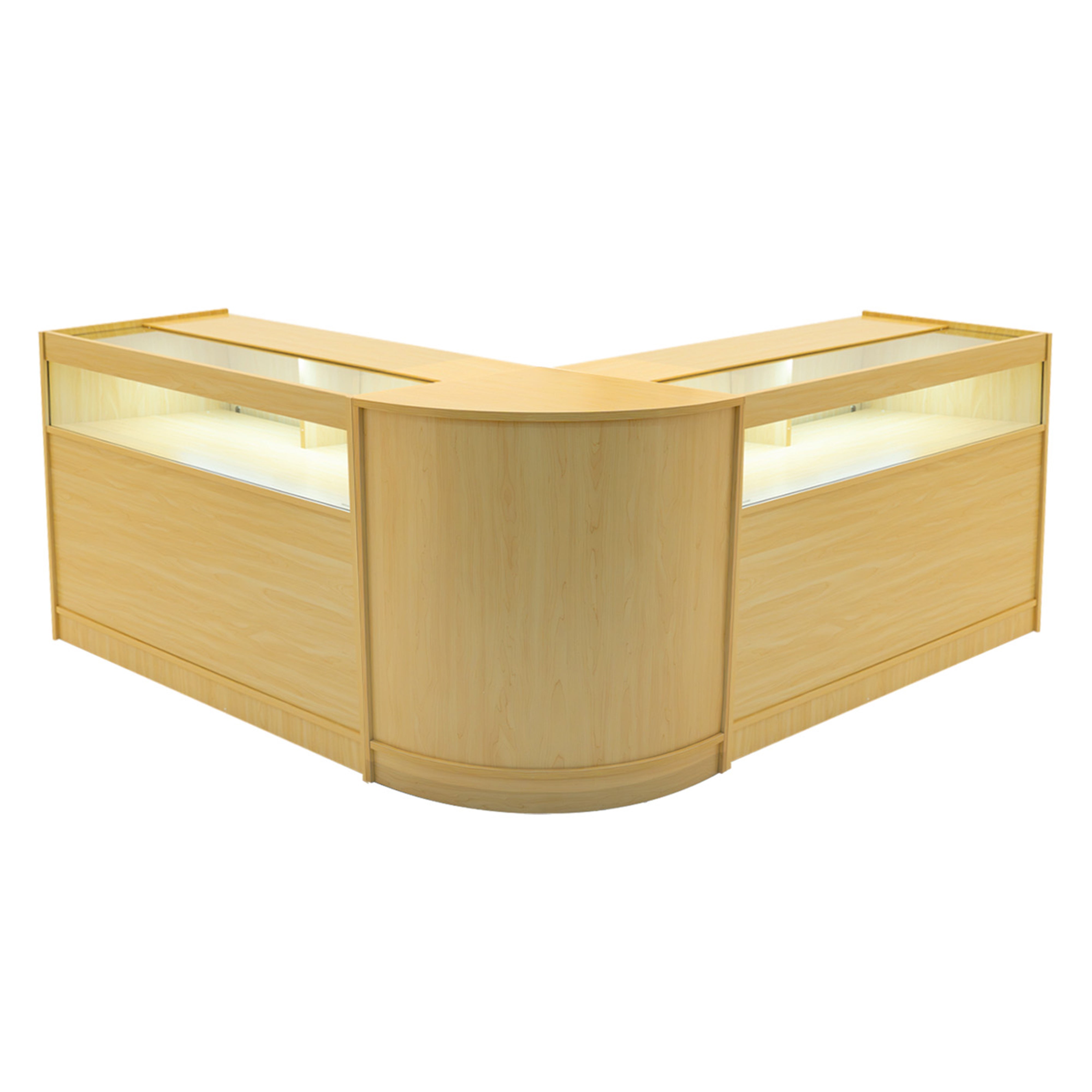 Iris LED -myymälätiskisarja CM60 & 2 x B1200 - vaahtera