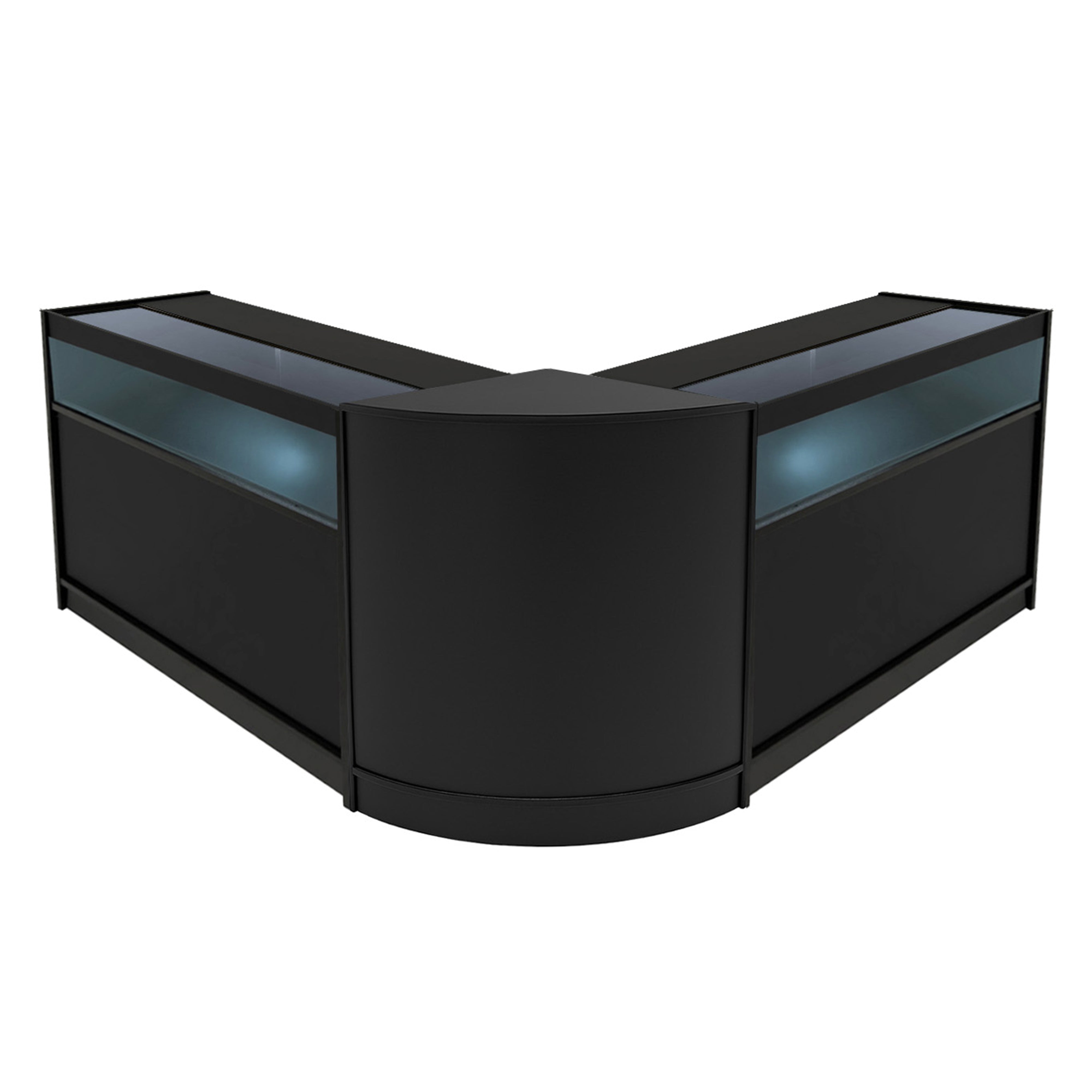 Iris LED -myymälätiskisarja CM60 & 2 x B1200 - musta