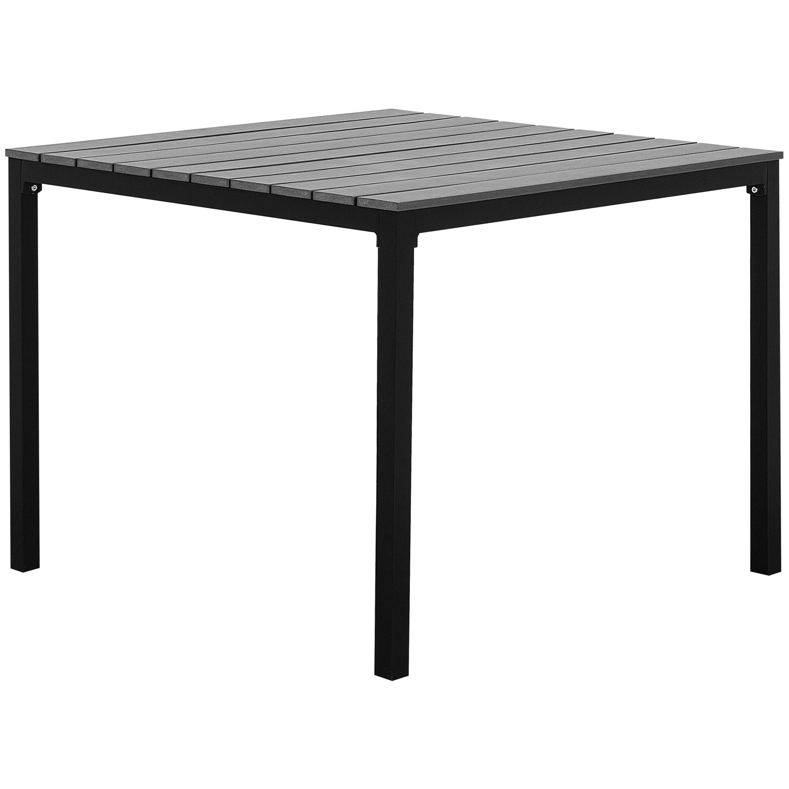 Puutarhapöytä PRATO 95 cm 95 cm Harmaa
