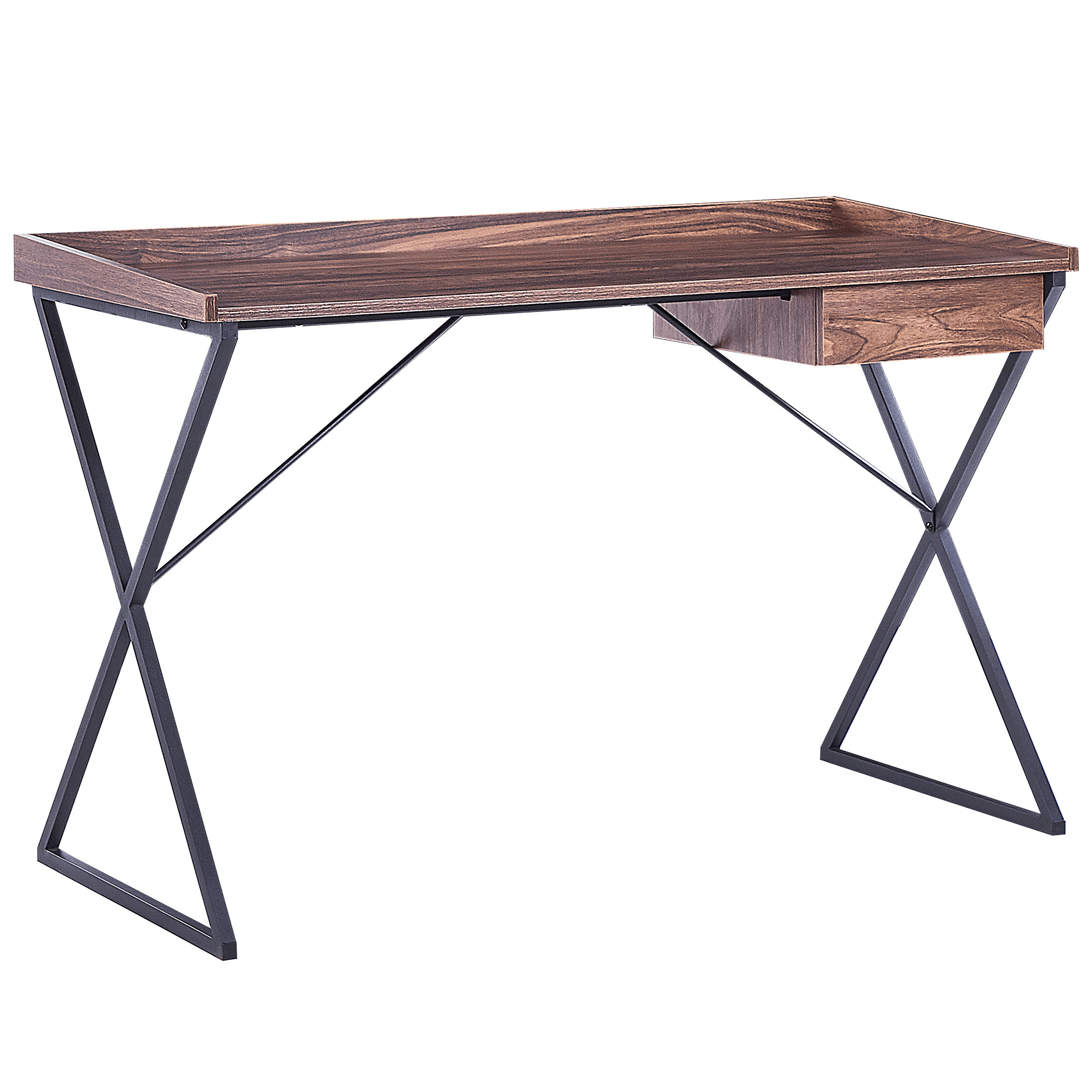 Työpöytä NOXON Tummanruskea 120 cm 54 cm säilytystila