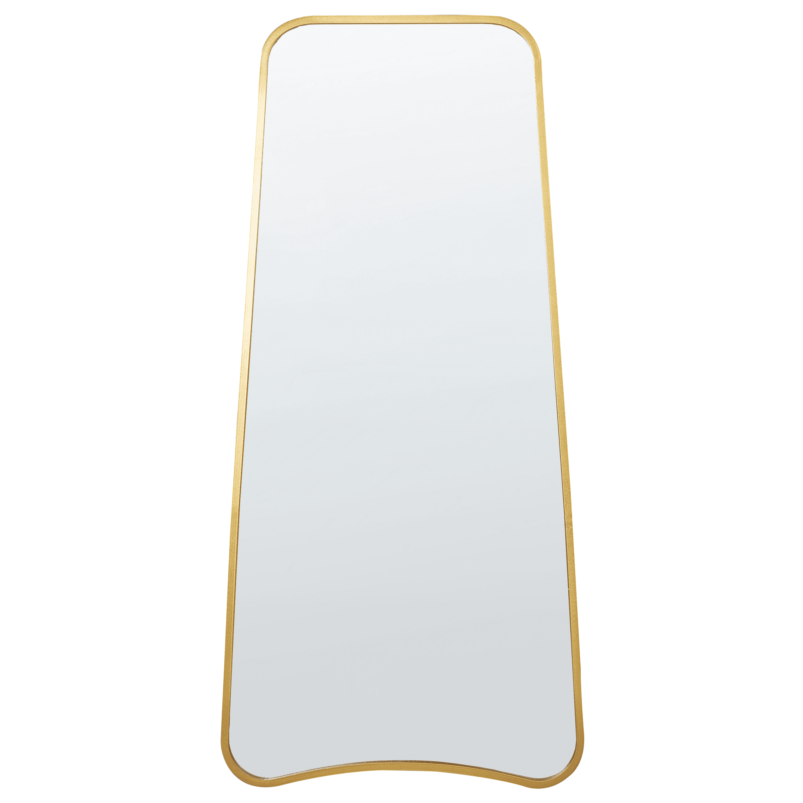 Seinäpeili LEVET 58 cm 122 cm metalli Kulta