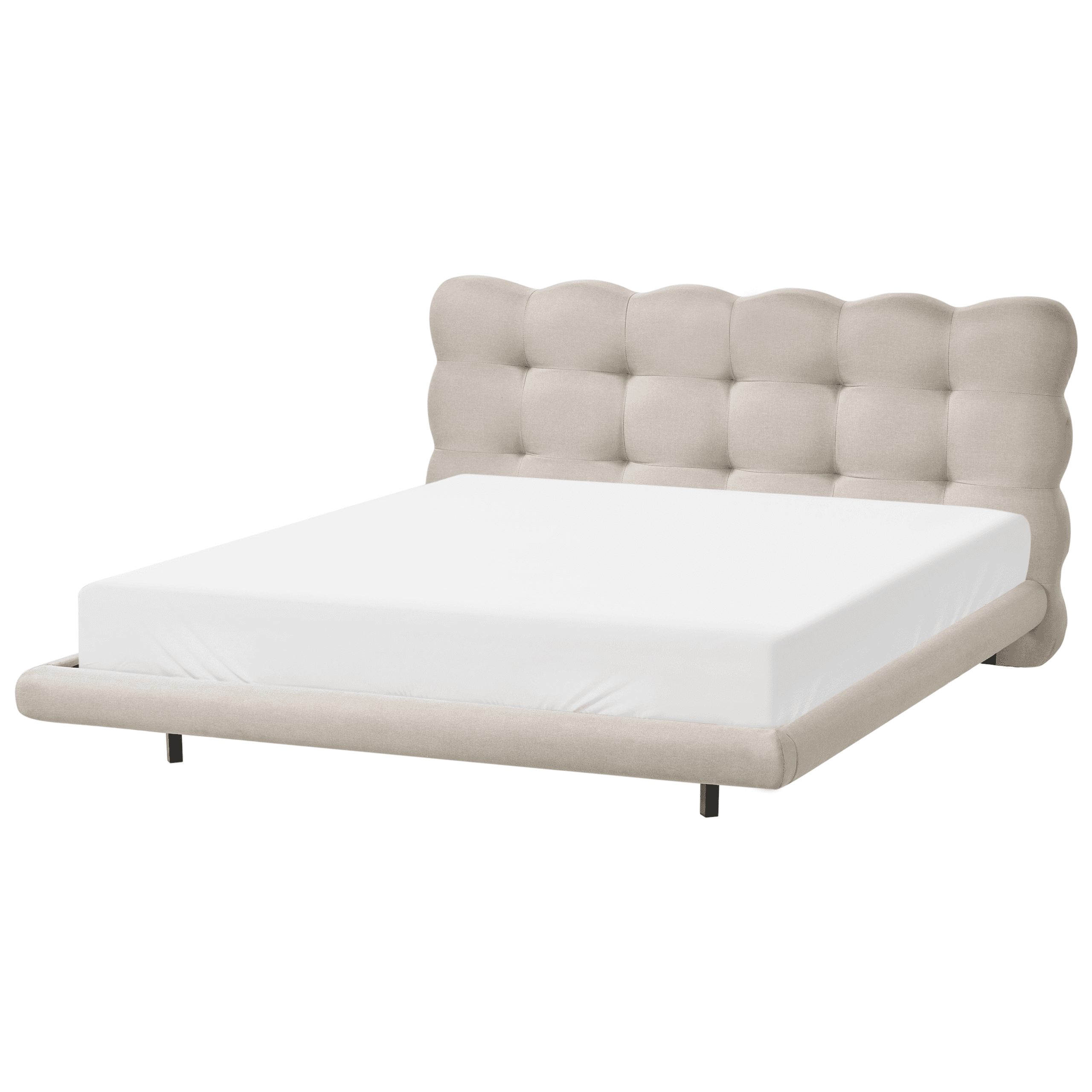 Sänky kangas SOULISSE 160 x 200 cm Beige