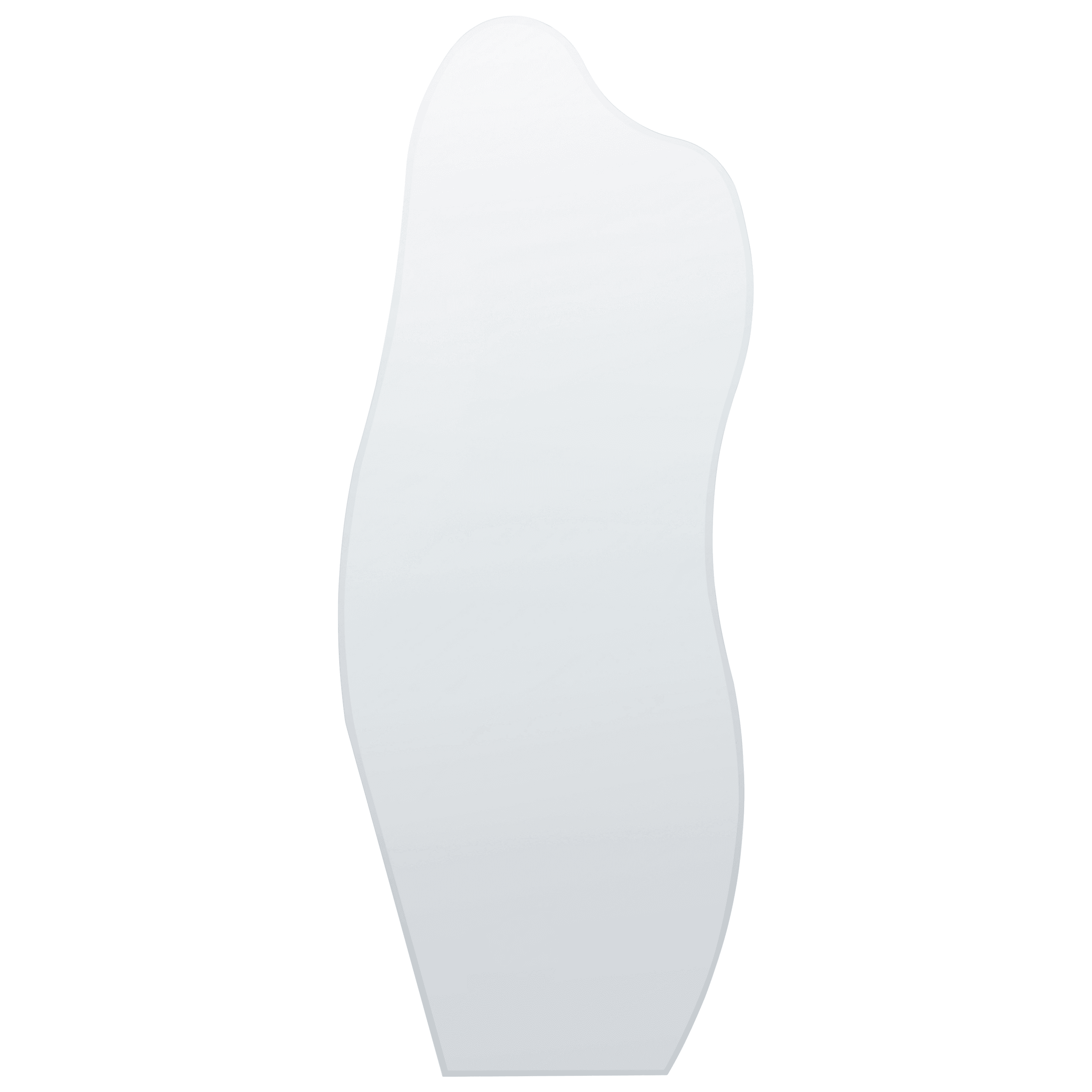 Seinäpeili ESTANG 50 cm 140 cm Hopea